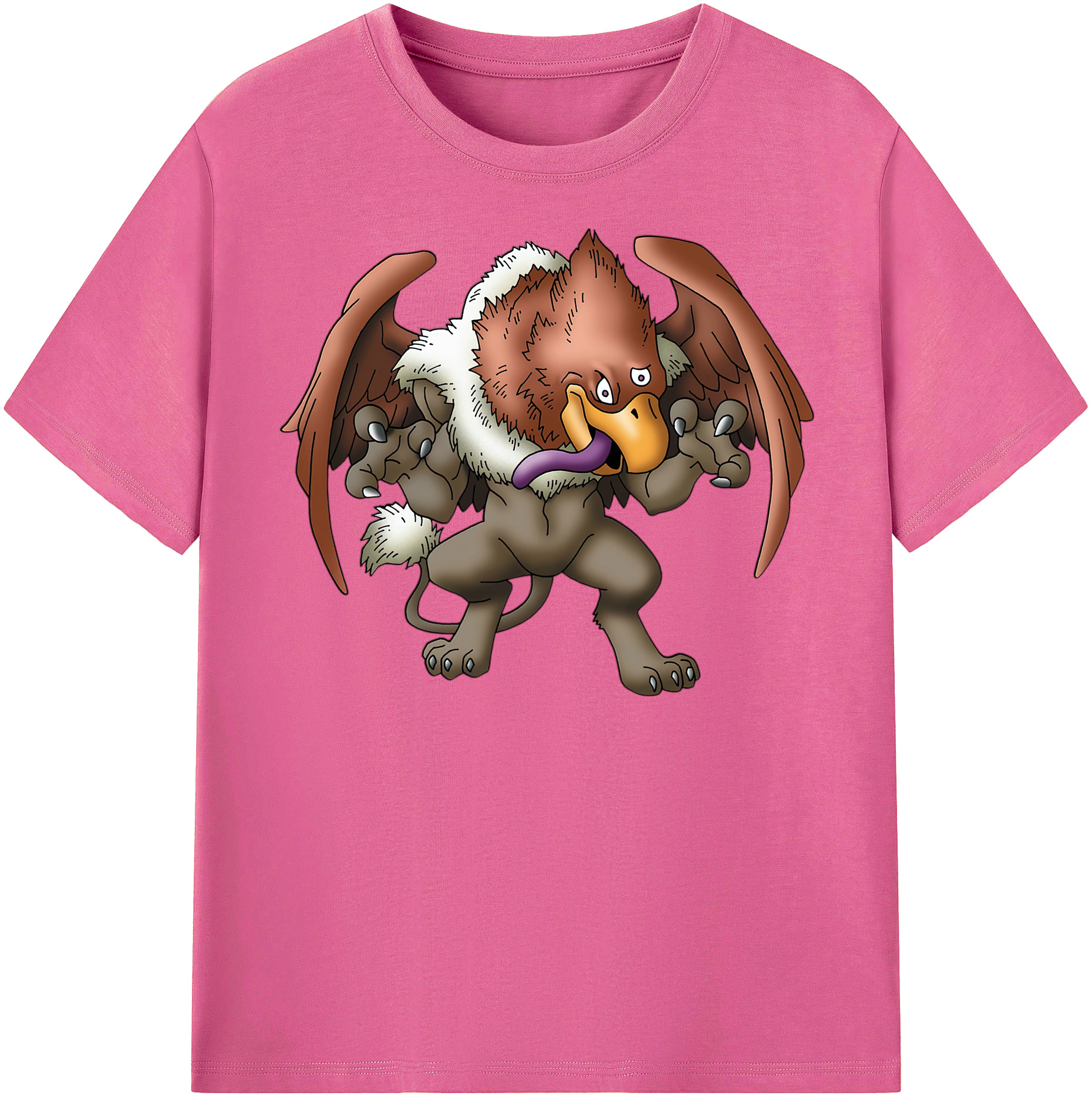 （画像用） ドラゴンクエスト Doragon Kuesuto Dragon Quest レディースカジュアルプリントTシャツ（綿100％）