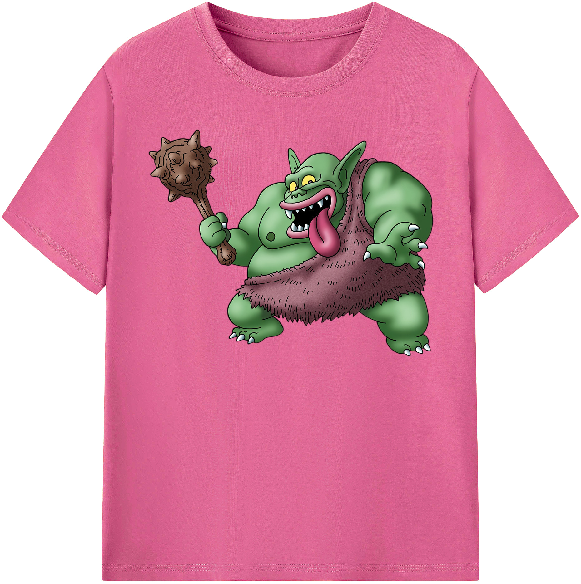 （画像用） ドラゴンクエスト Doragon Kuesuto Dragon Quest レディースカジュアルプリントTシャツ（綿100％）