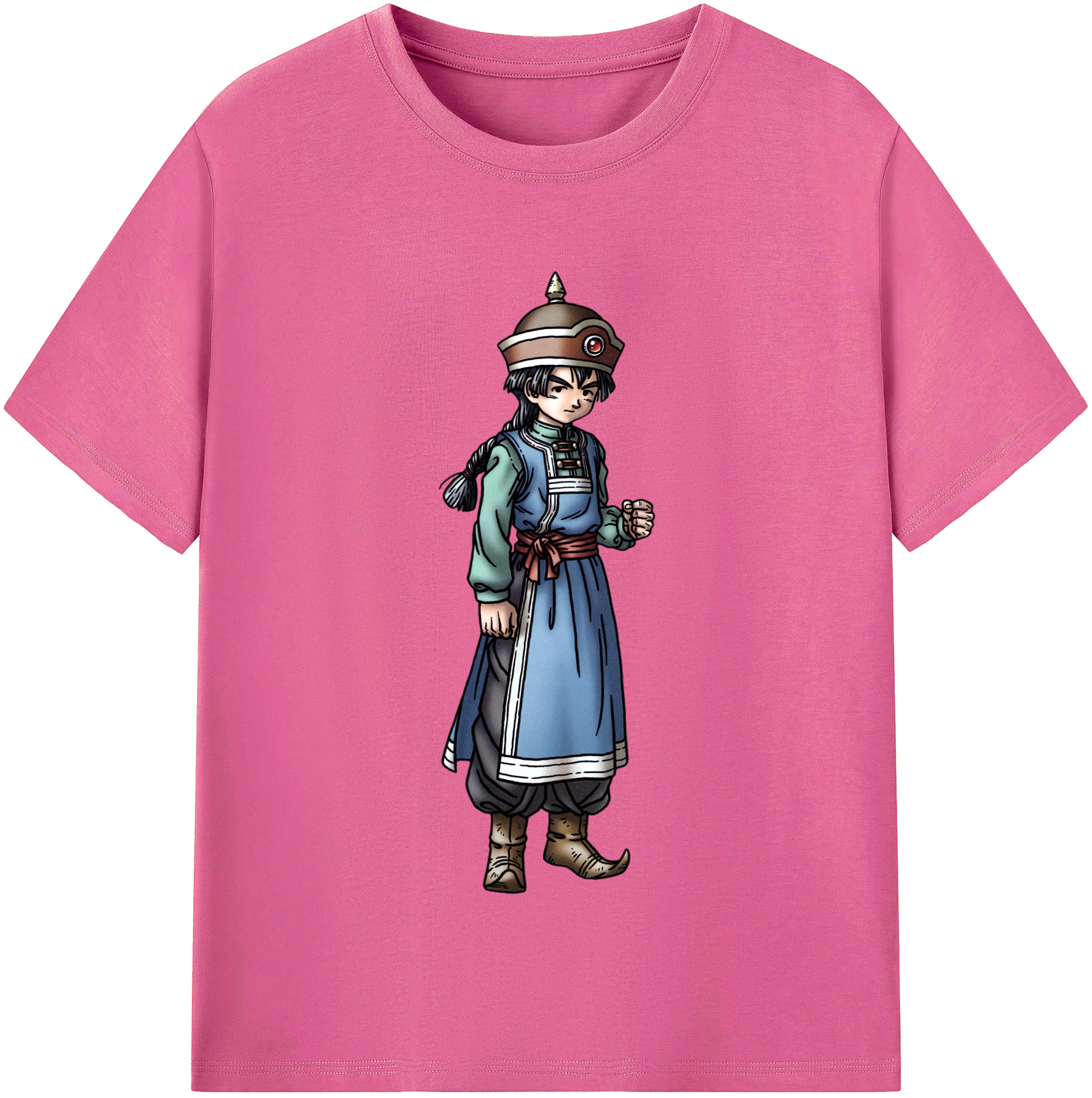 （画像用） ドラゴンクエスト Doragon Kuesuto Dragon Quest レディースカジュアルプリントTシャツ（綿100％）