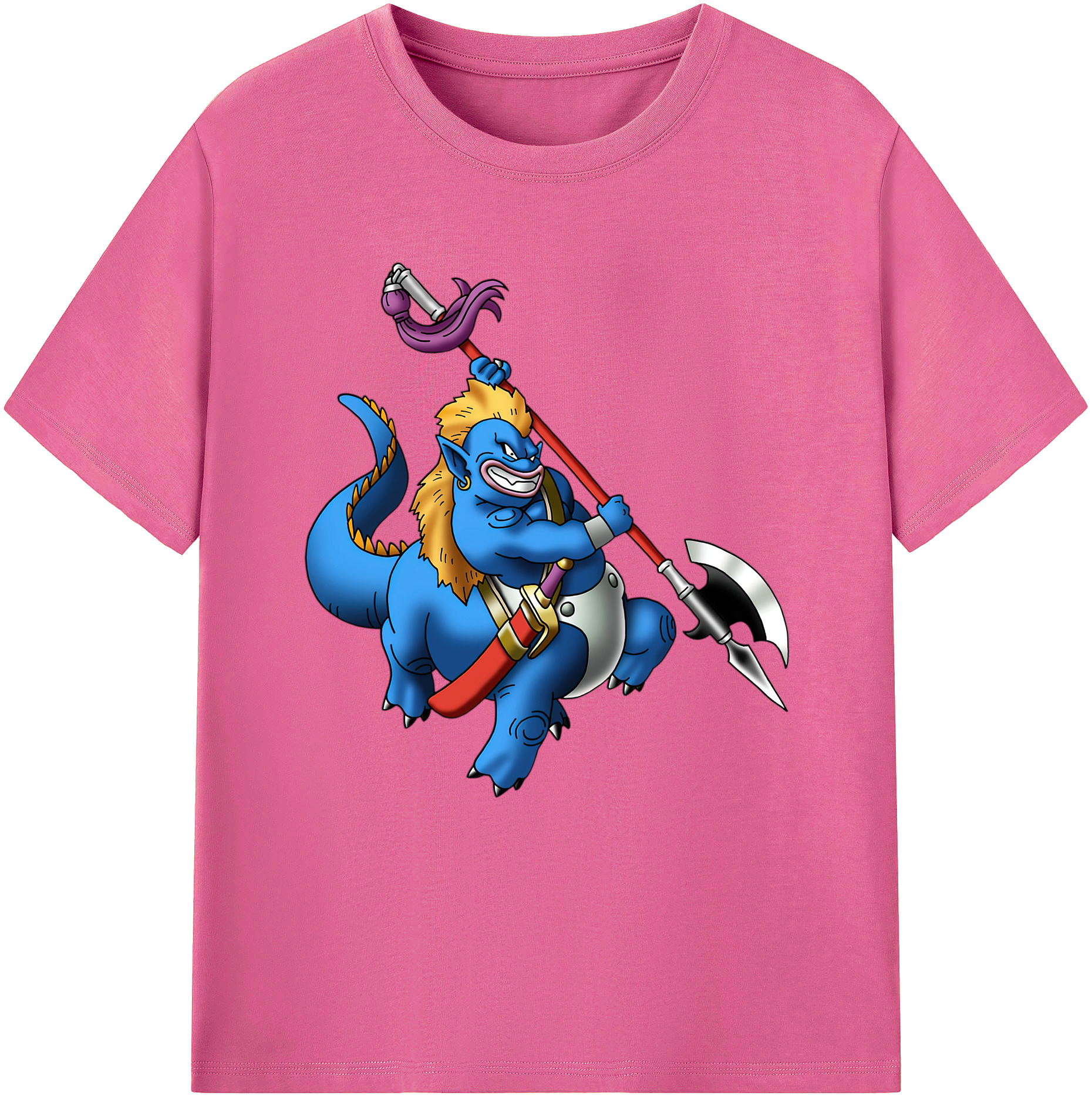 （画像用） ドラゴンクエスト Doragon Kuesuto Dragon Quest レディースカジュアルプリントTシャツ（綿100％）