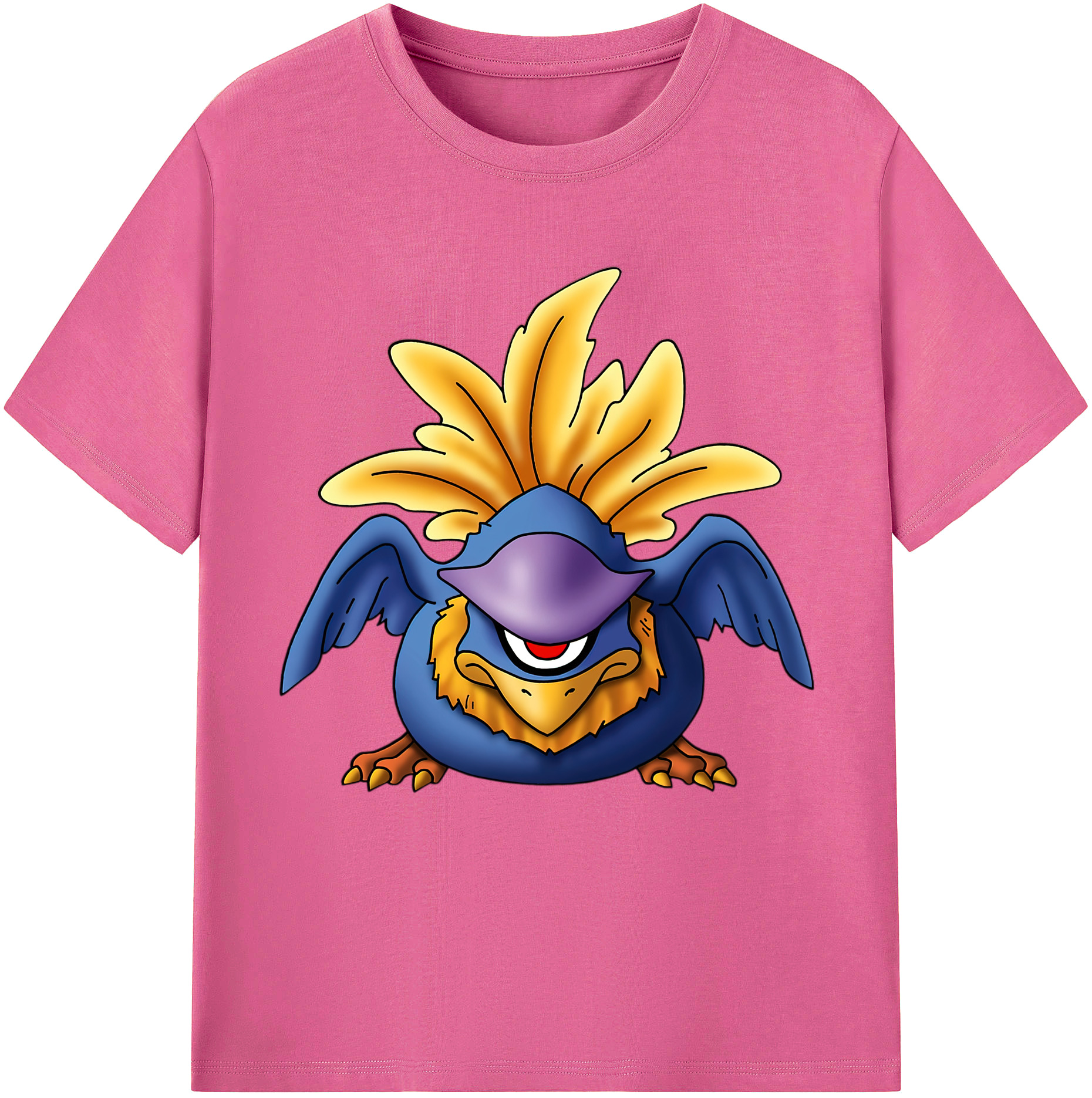 （画像用） ドラゴンクエスト Doragon Kuesuto Dragon Quest レディースカジュアルプリントTシャツ（綿100％）