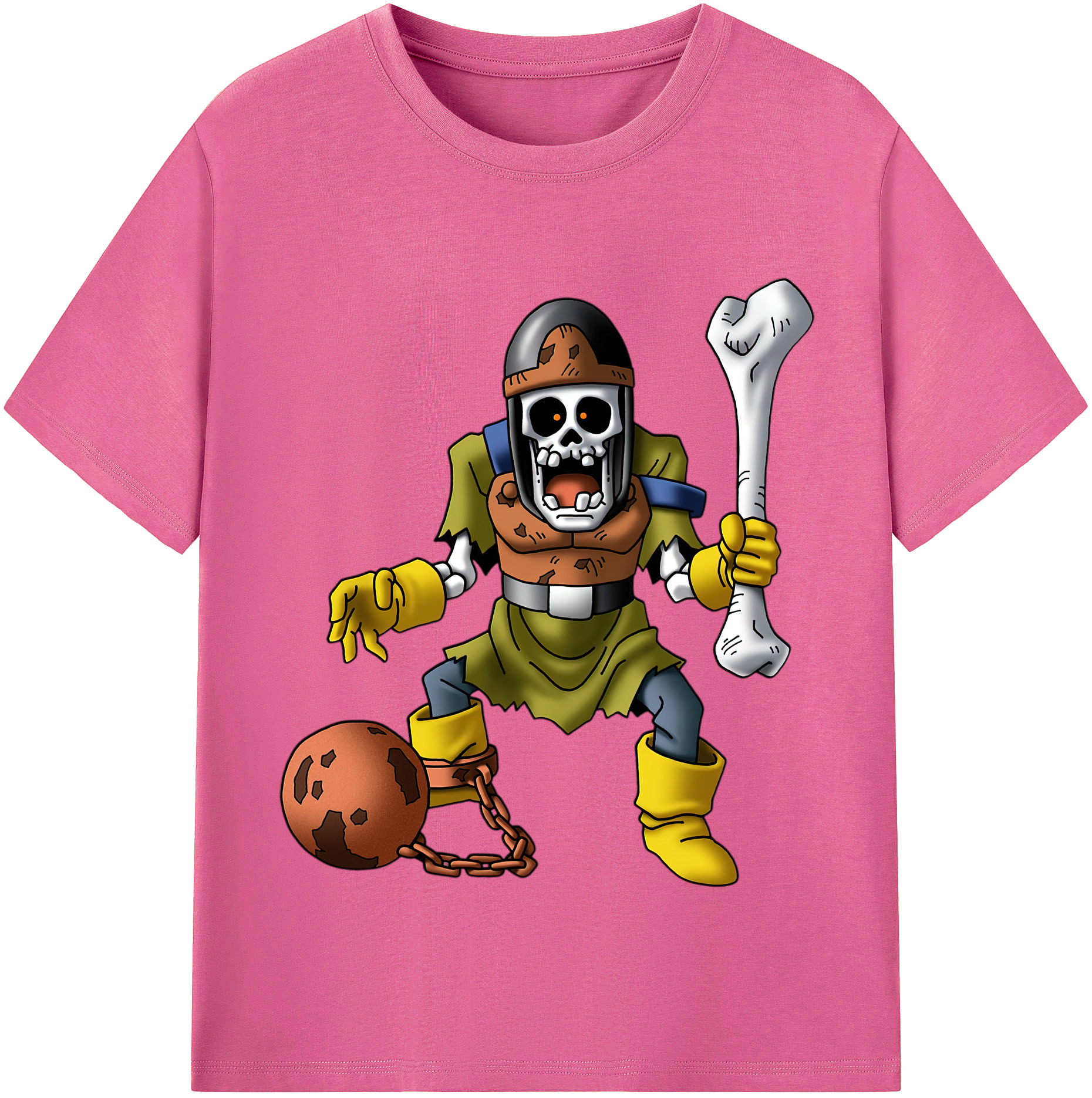 （画像用） ドラゴンクエスト Doragon Kuesuto Dragon Quest レディースカジュアルプリントTシャツ（綿100％）