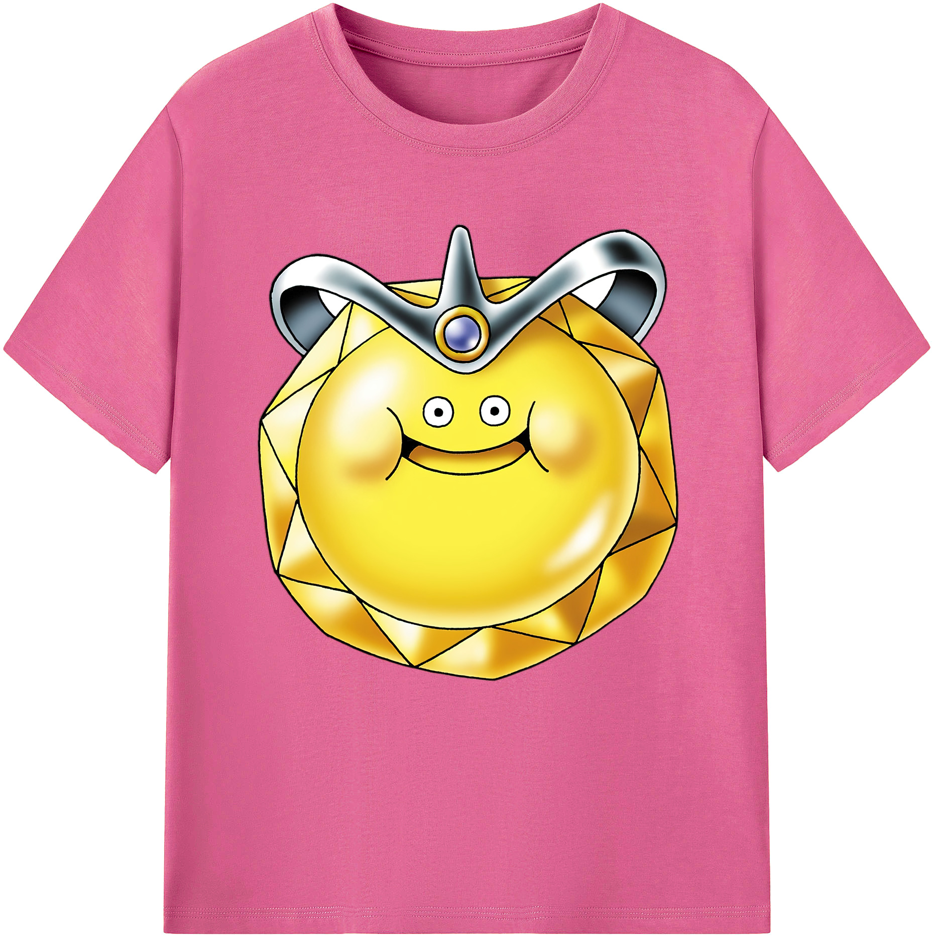 （画像用） ドラゴンクエスト Doragon Kuesuto Dragon Quest レディースカジュアルプリントTシャツ（綿100％）
