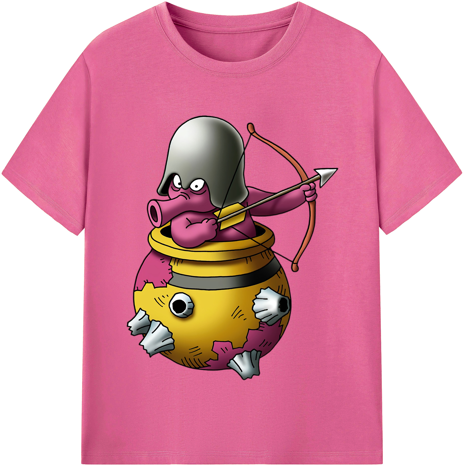 （画像用） ドラゴンクエスト Doragon Kuesuto Dragon Quest レディースカジュアルプリントTシャツ（綿100％）