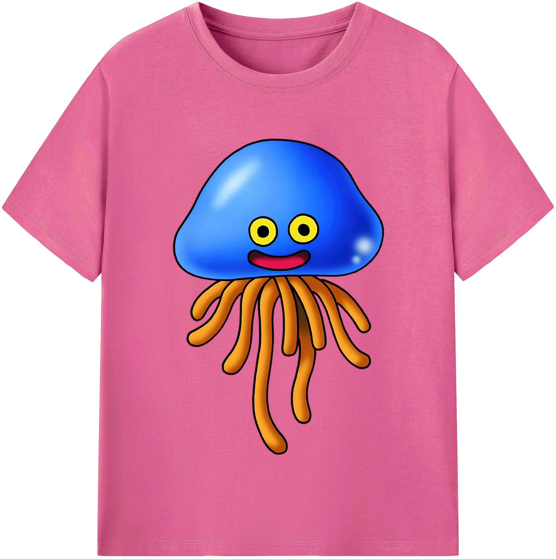 （画像用） ドラゴンクエスト Doragon Kuesuto Dragon Quest レディースカジュアルプリントTシャツ（綿100％）