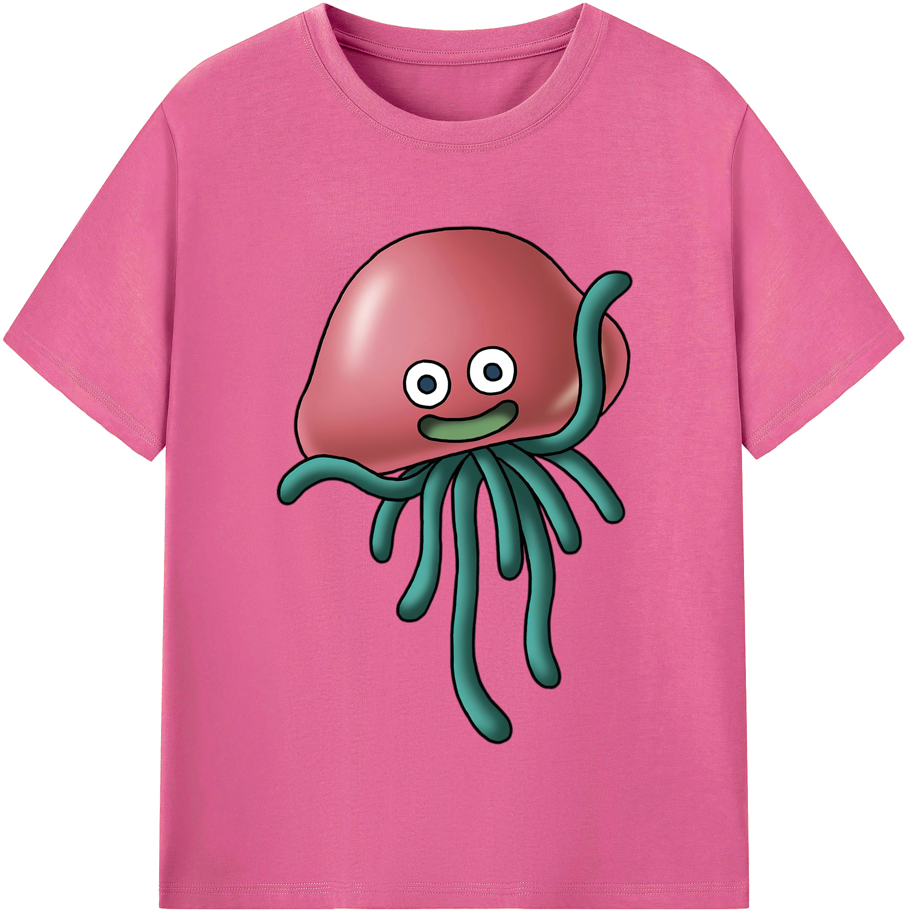 （画像用） ドラゴンクエスト Doragon Kuesuto Dragon Quest レディースカジュアルプリントTシャツ（綿100％）
