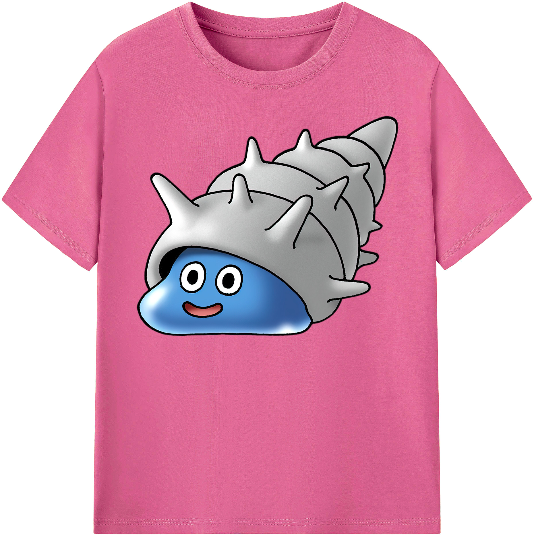 （画像用） ドラゴンクエスト Doragon Kuesuto Dragon Quest レディースカジュアルプリントTシャツ（綿100％）
