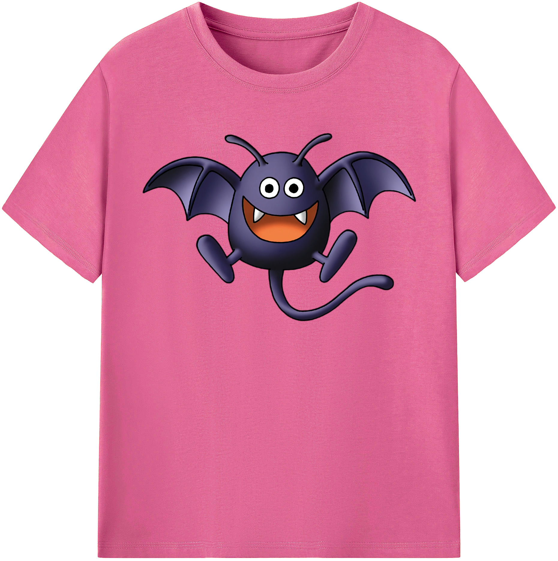（画像用） ドラゴンクエスト Doragon Kuesuto Dragon Quest レディースカジュアルプリントTシャツ（綿100％）