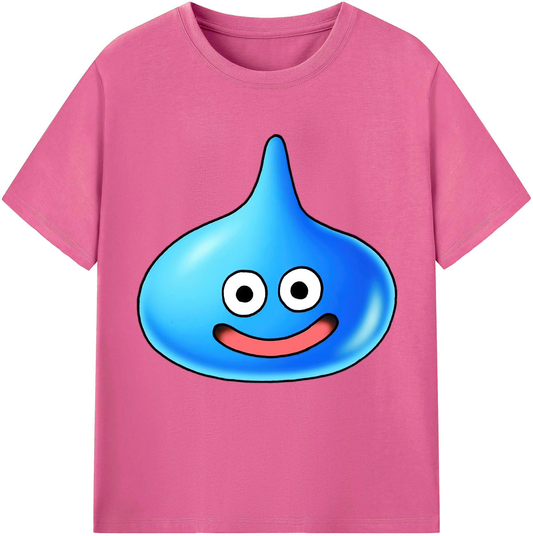 （画像用） ドラゴンクエスト Doragon Kuesuto Dragon Quest レディースカジュアルプリントTシャツ（綿100％）
