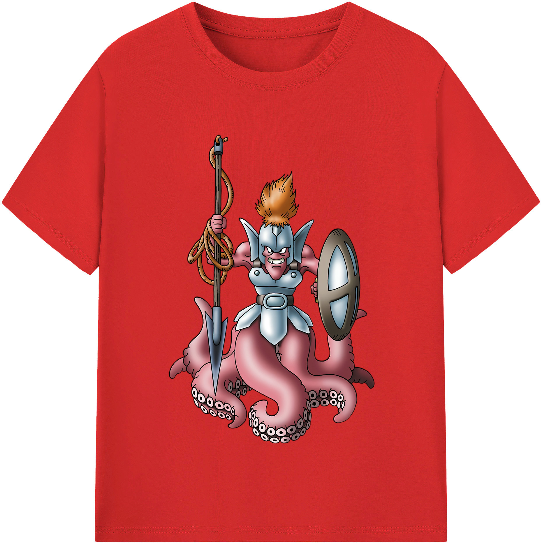 （画像用） ドラゴンクエスト Doragon Kuesuto Dragon Quest レディースカジュアルプリントTシャツ（綿100％）