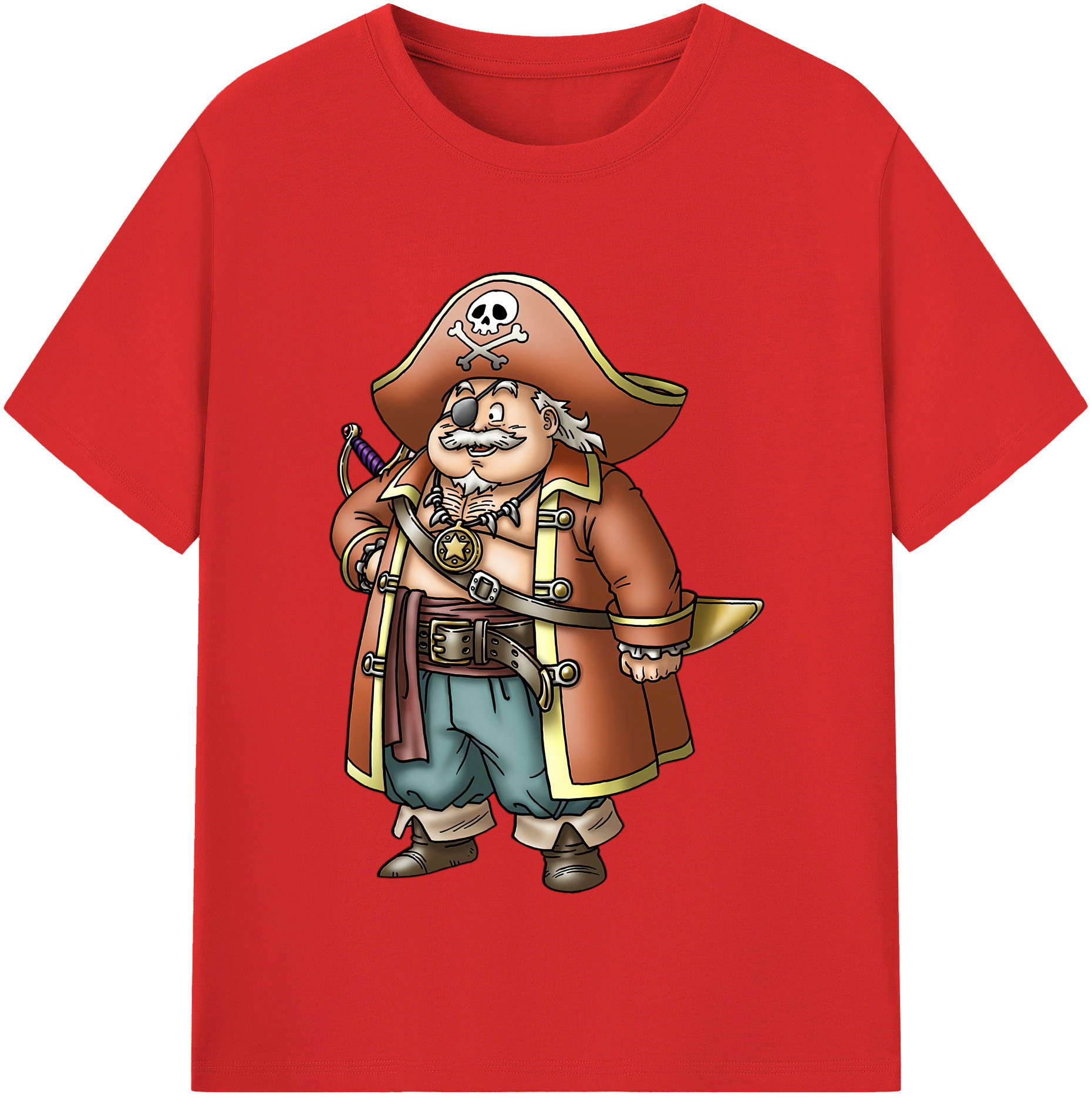 （画像用） ドラゴンクエスト Doragon Kuesuto Dragon Quest レディースカジュアルプリントTシャツ（綿100％）