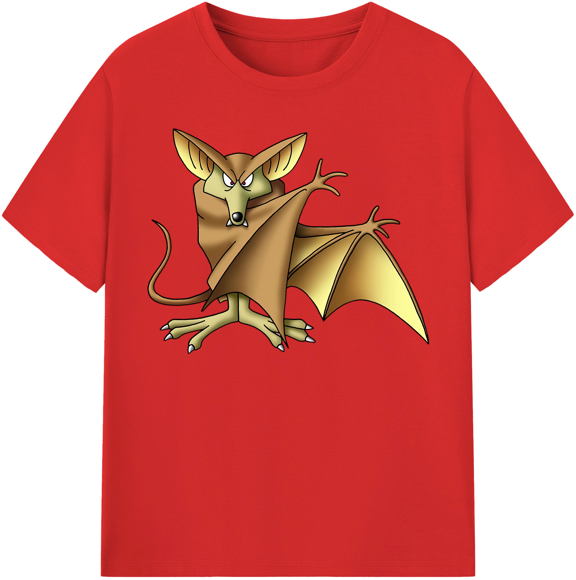 （画像用） ドラゴンクエスト Doragon Kuesuto Dragon Quest レディースカジュアルプリントTシャツ（綿100％）