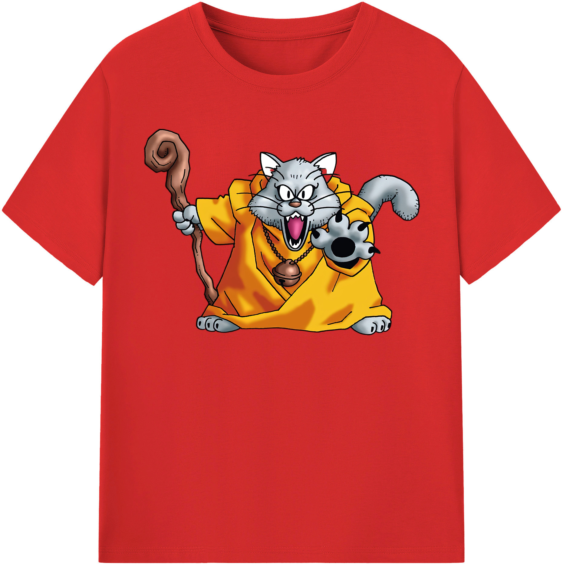 （画像用） ドラゴンクエスト Doragon Kuesuto Dragon Quest レディースカジュアルプリントTシャツ（綿100％）