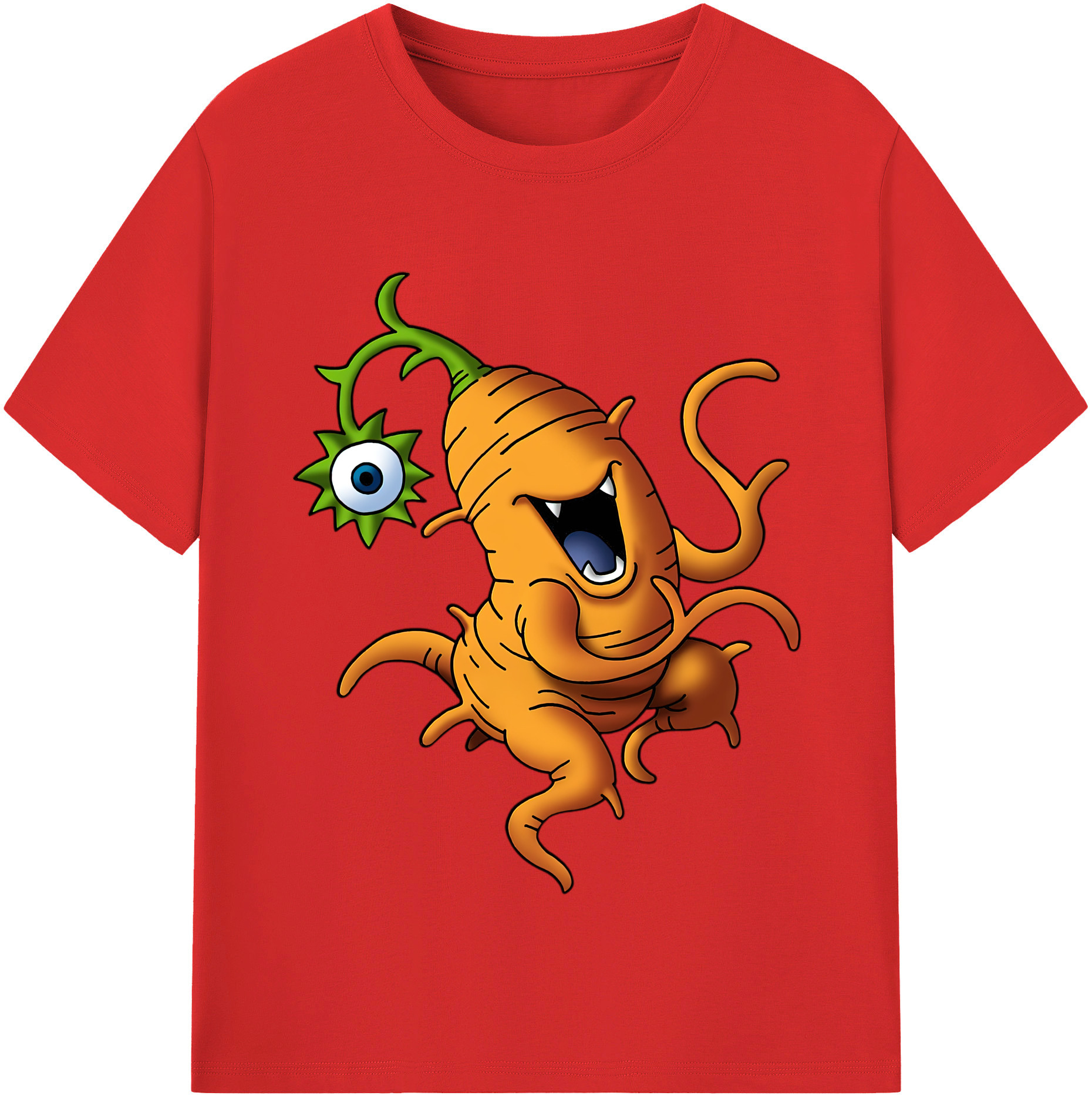 （画像用） ドラゴンクエスト Doragon Kuesuto Dragon Quest レディースカジュアルプリントTシャツ（綿100％）