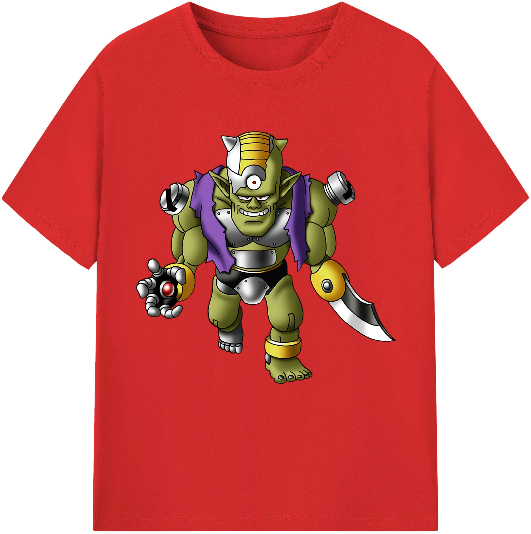 （画像用） ドラゴンクエスト Doragon Kuesuto Dragon Quest レディースカジュアルプリントTシャツ（綿100％）
