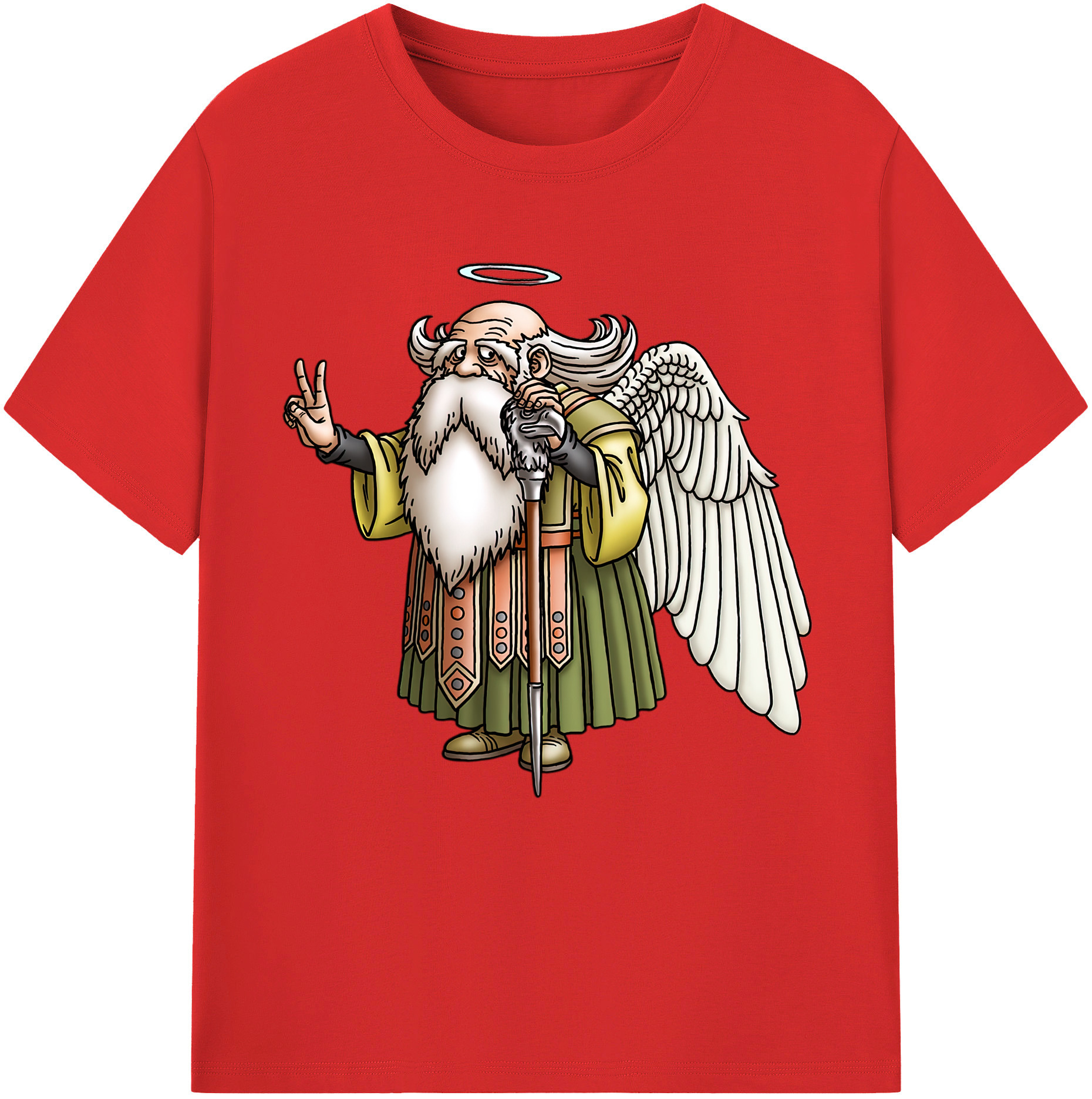（画像用） ドラゴンクエスト Doragon Kuesuto Dragon Quest レディースカジュアルプリントTシャツ（綿100％）