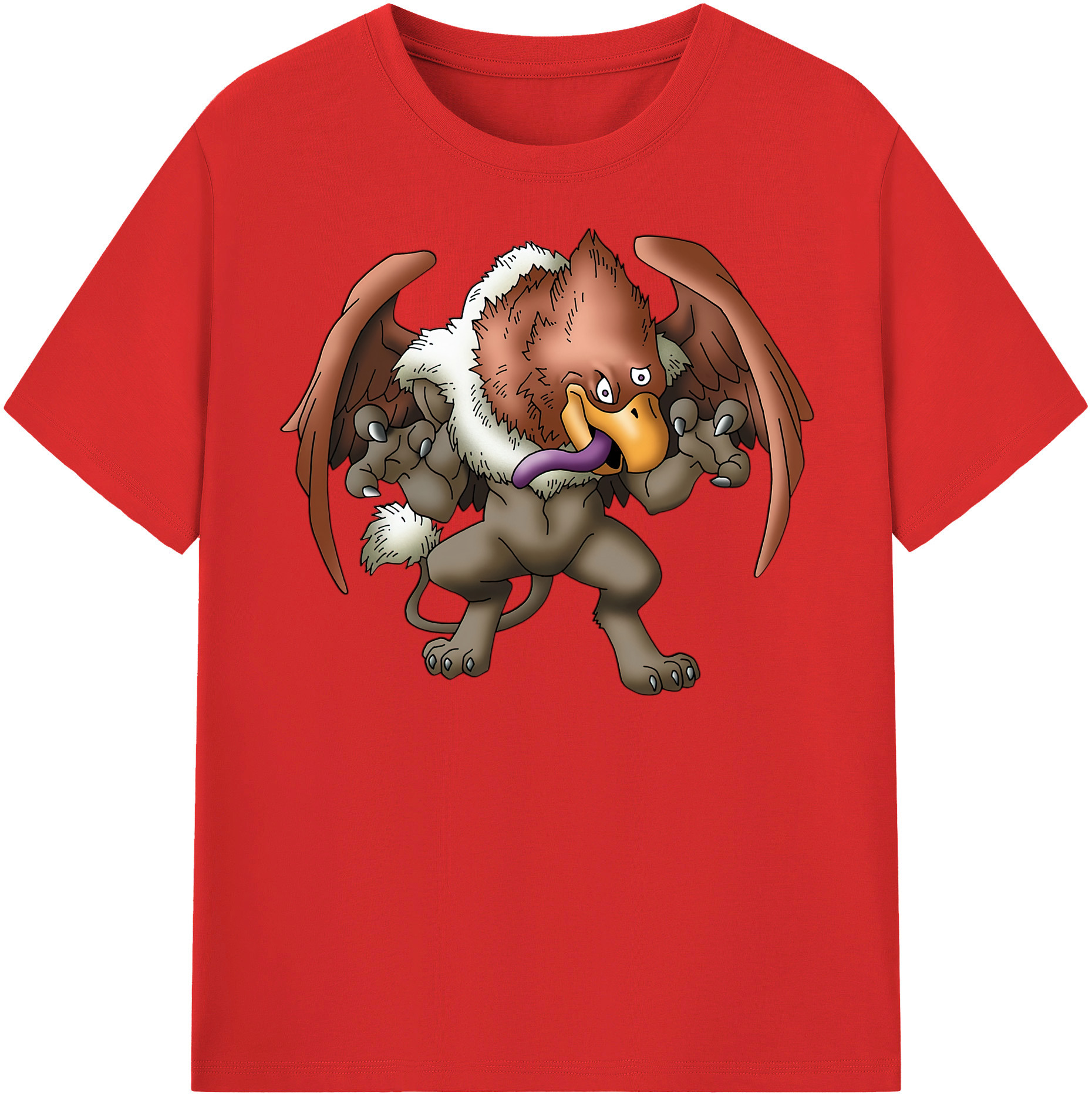 （画像用） ドラゴンクエスト Doragon Kuesuto Dragon Quest レディースカジュアルプリントTシャツ（綿100％）