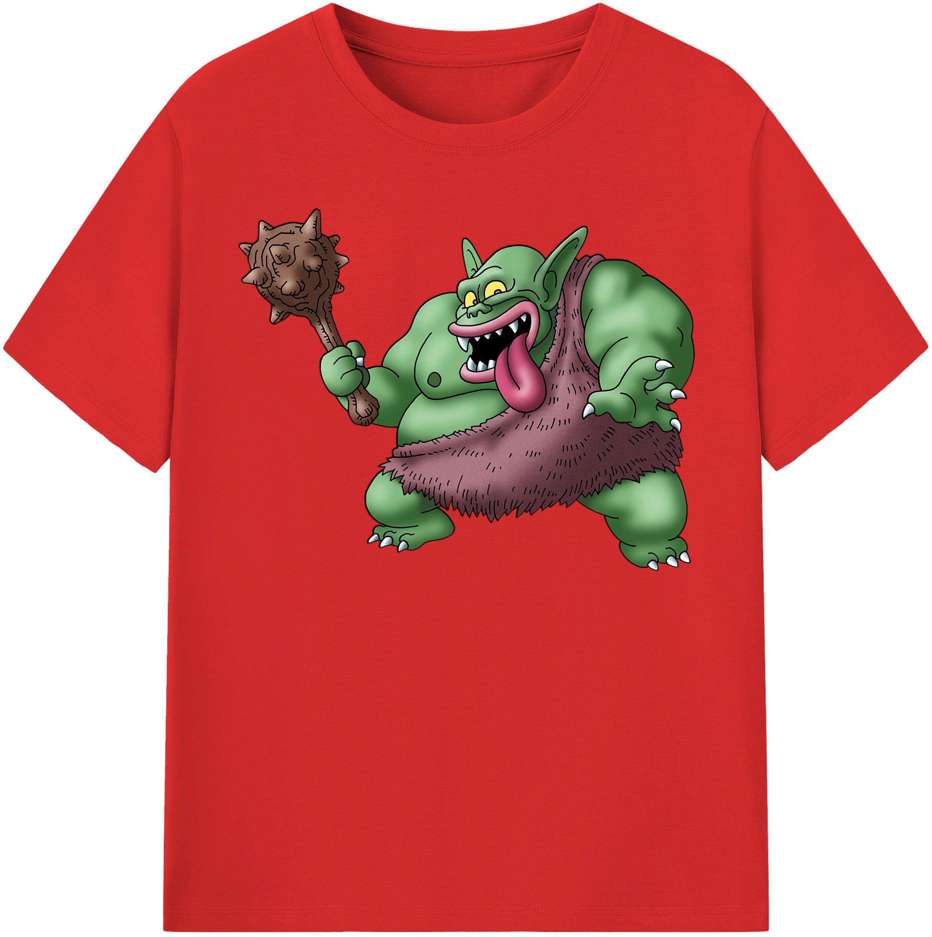 （画像用） ドラゴンクエスト Doragon Kuesuto Dragon Quest レディースカジュアルプリントTシャツ（綿100％）
