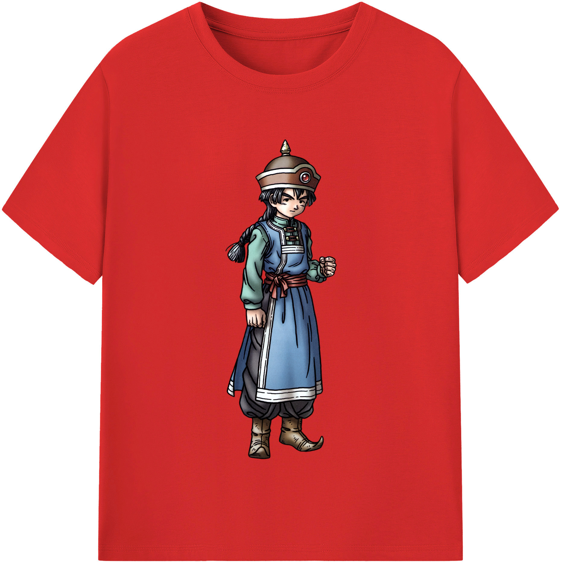 （画像用） ドラゴンクエスト Doragon Kuesuto Dragon Quest レディースカジュアルプリントTシャツ（綿100％）