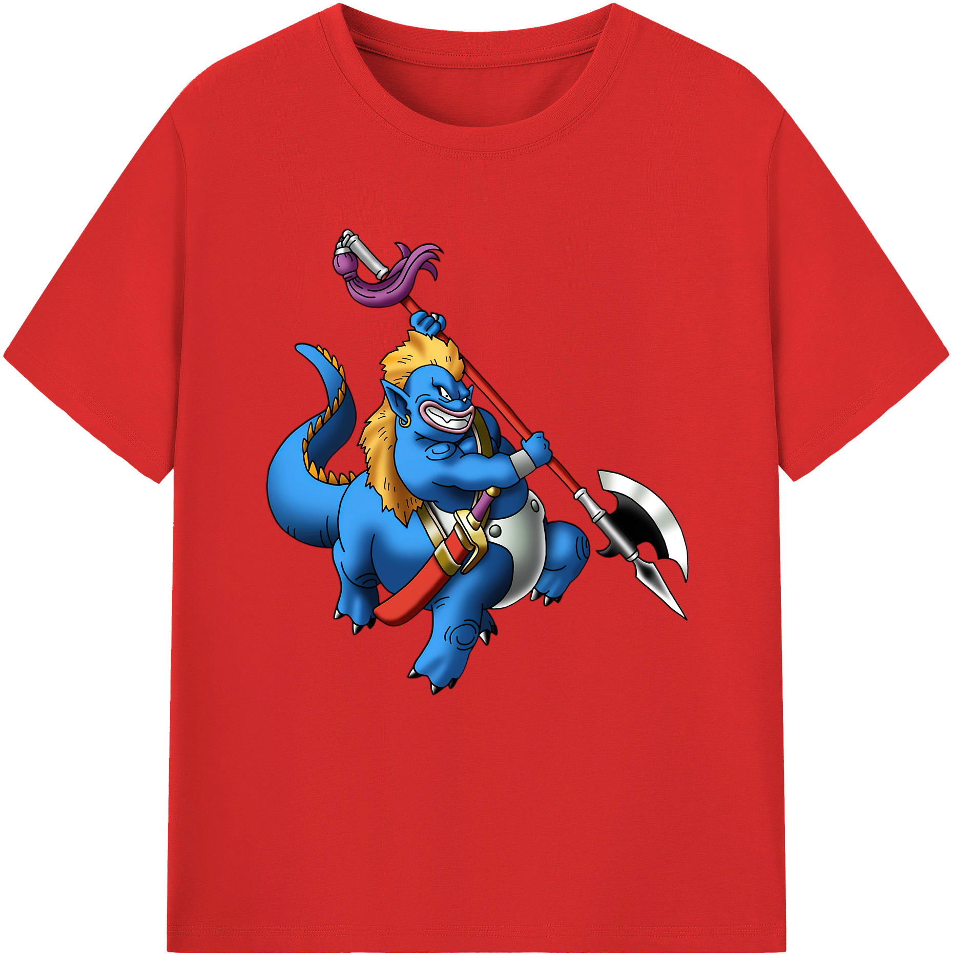 （画像用） ドラゴンクエスト Doragon Kuesuto Dragon Quest レディースカジュアルプリントTシャツ（綿100％）