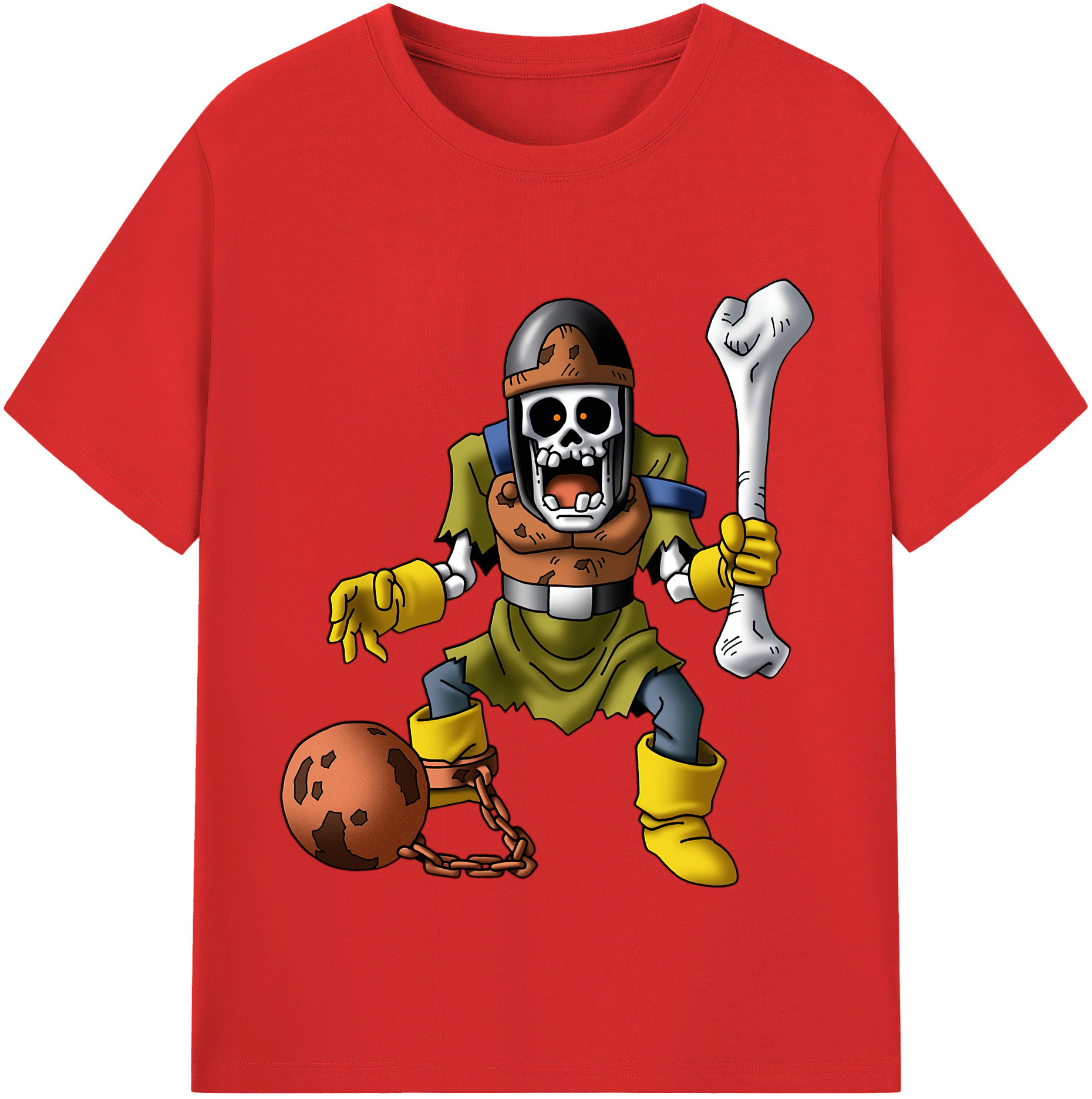 （画像用） ドラゴンクエスト Doragon Kuesuto Dragon Quest レディースカジュアルプリントTシャツ（綿100％）