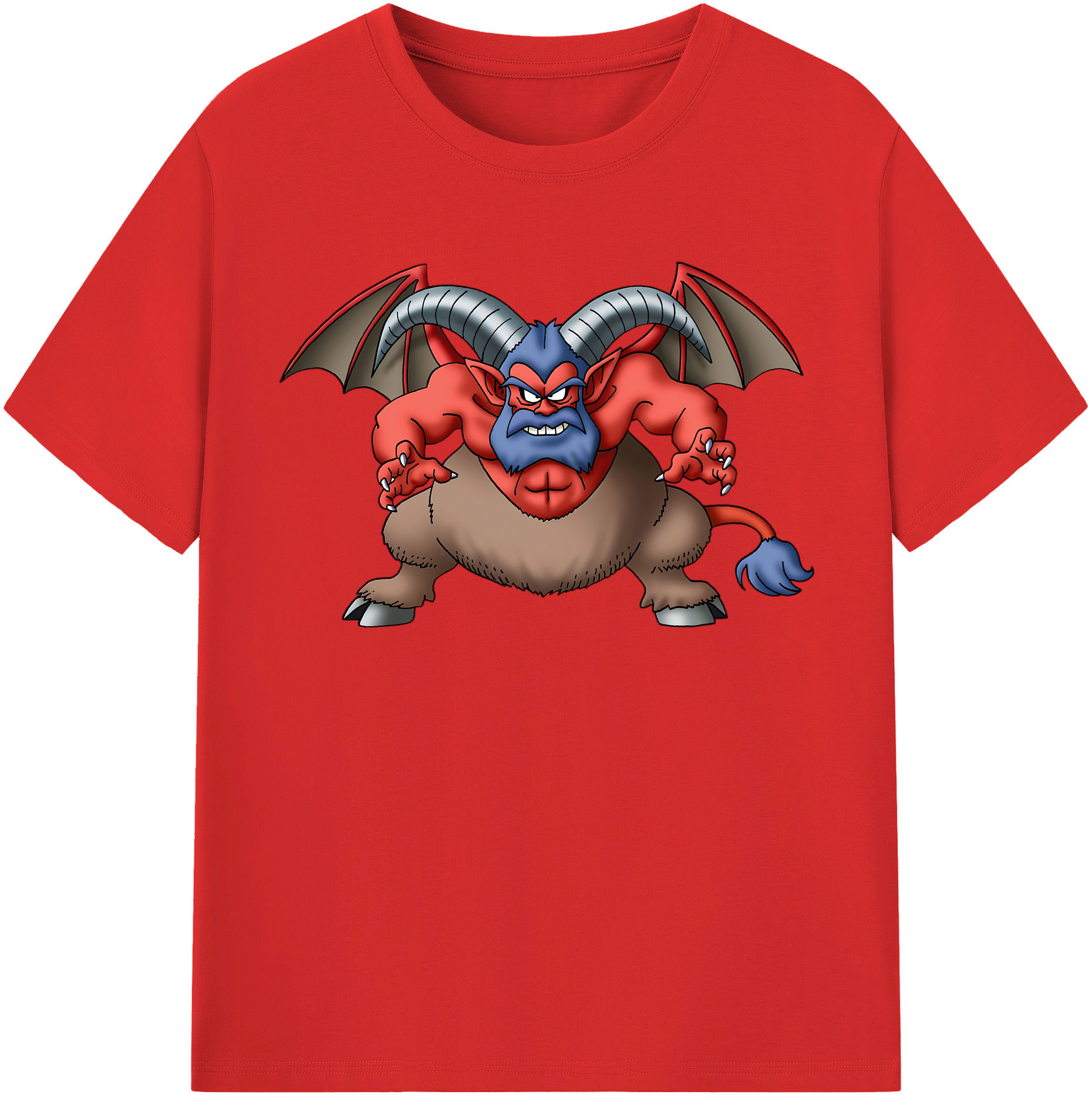 （画像用） ドラゴンクエスト Doragon Kuesuto Dragon Quest レディースカジュアルプリントTシャツ（綿100％）
