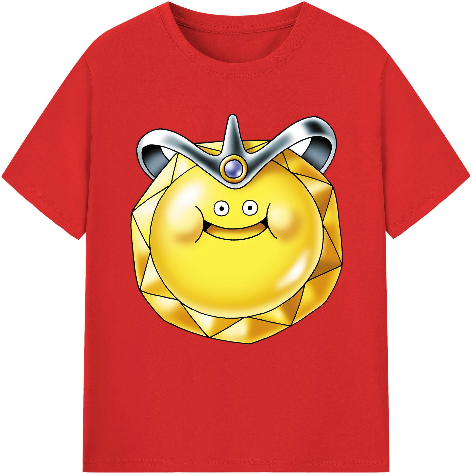 （画像用） ドラゴンクエスト Doragon Kuesuto Dragon Quest レディースカジュアルプリントTシャツ（綿100％）
