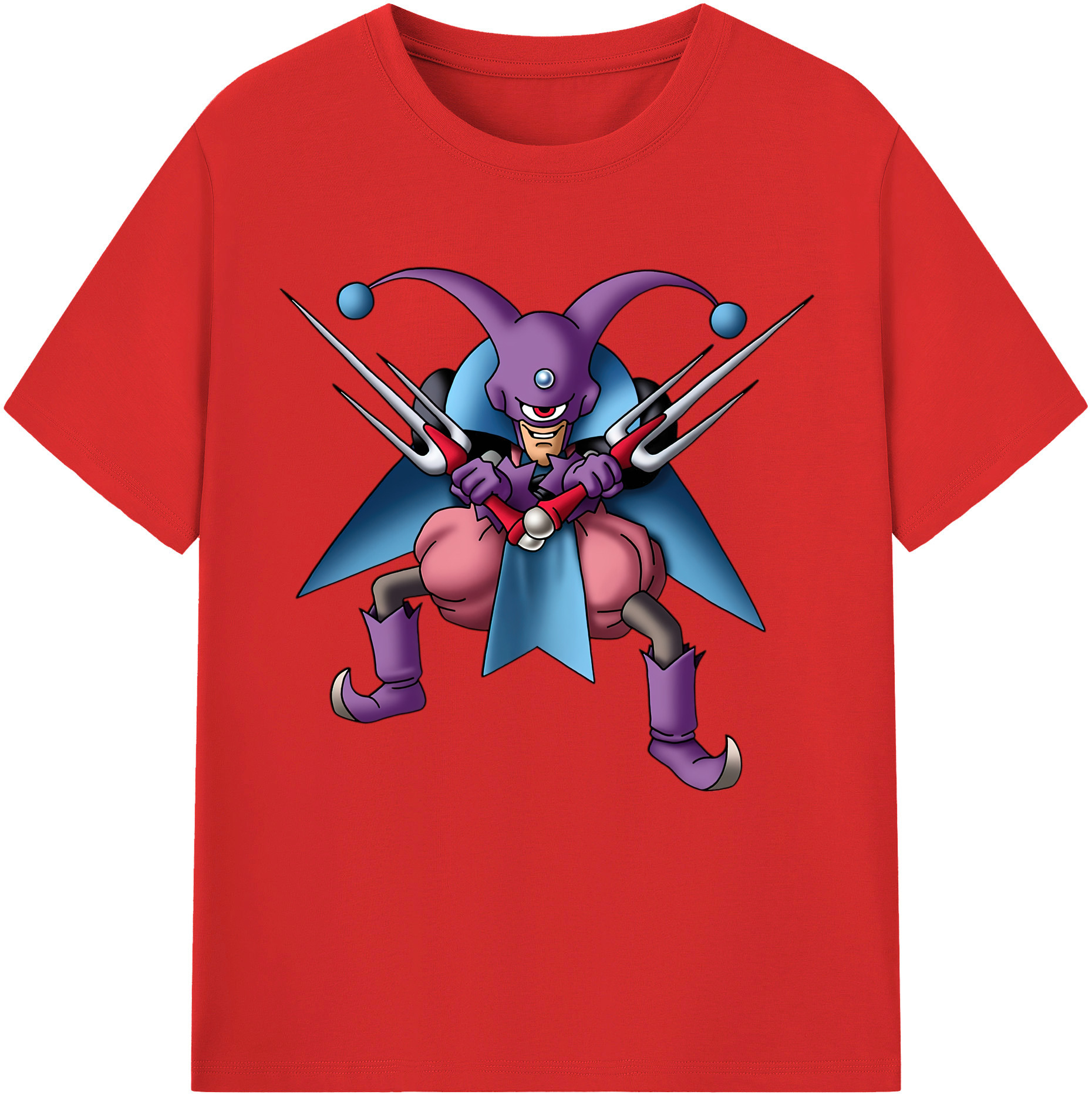 （画像用） ドラゴンクエスト Doragon Kuesuto Dragon Quest レディースカジュアルプリントTシャツ（綿100％）