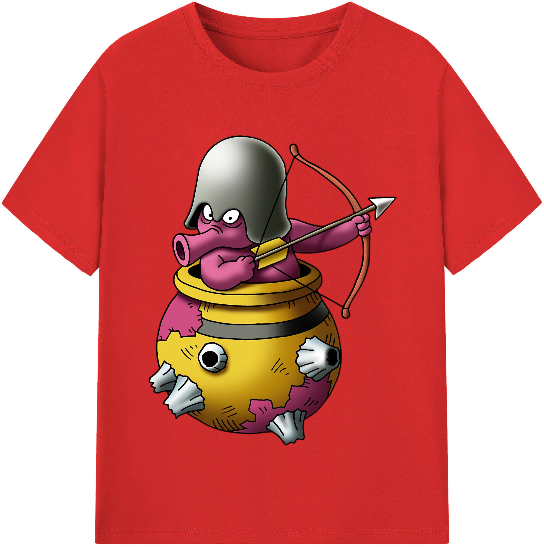 （画像用） ドラゴンクエスト Doragon Kuesuto Dragon Quest レディースカジュアルプリントTシャツ（綿100％）