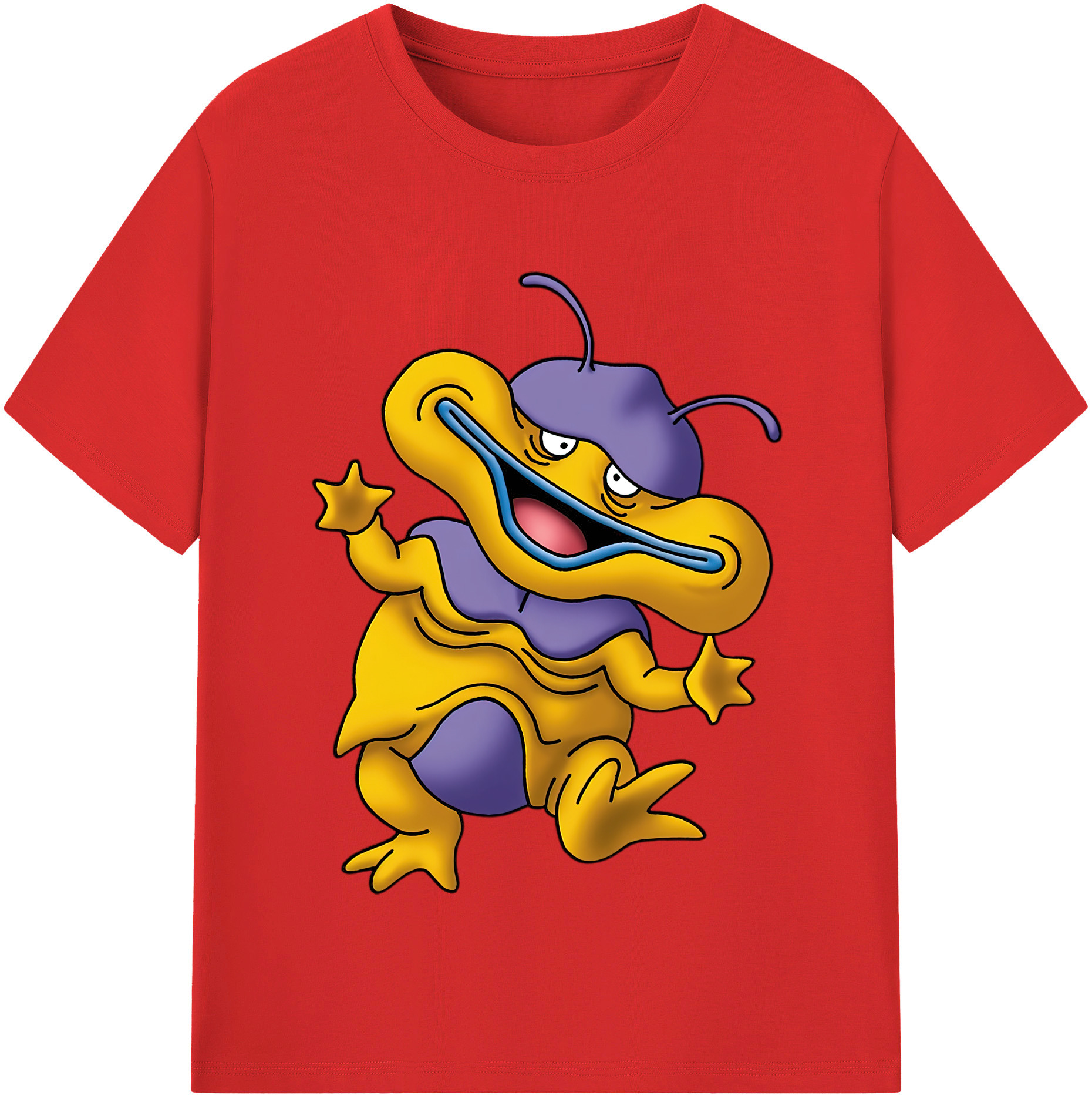 （画像用） ドラゴンクエスト Doragon Kuesuto Dragon Quest レディースカジュアルプリントTシャツ（綿100％）