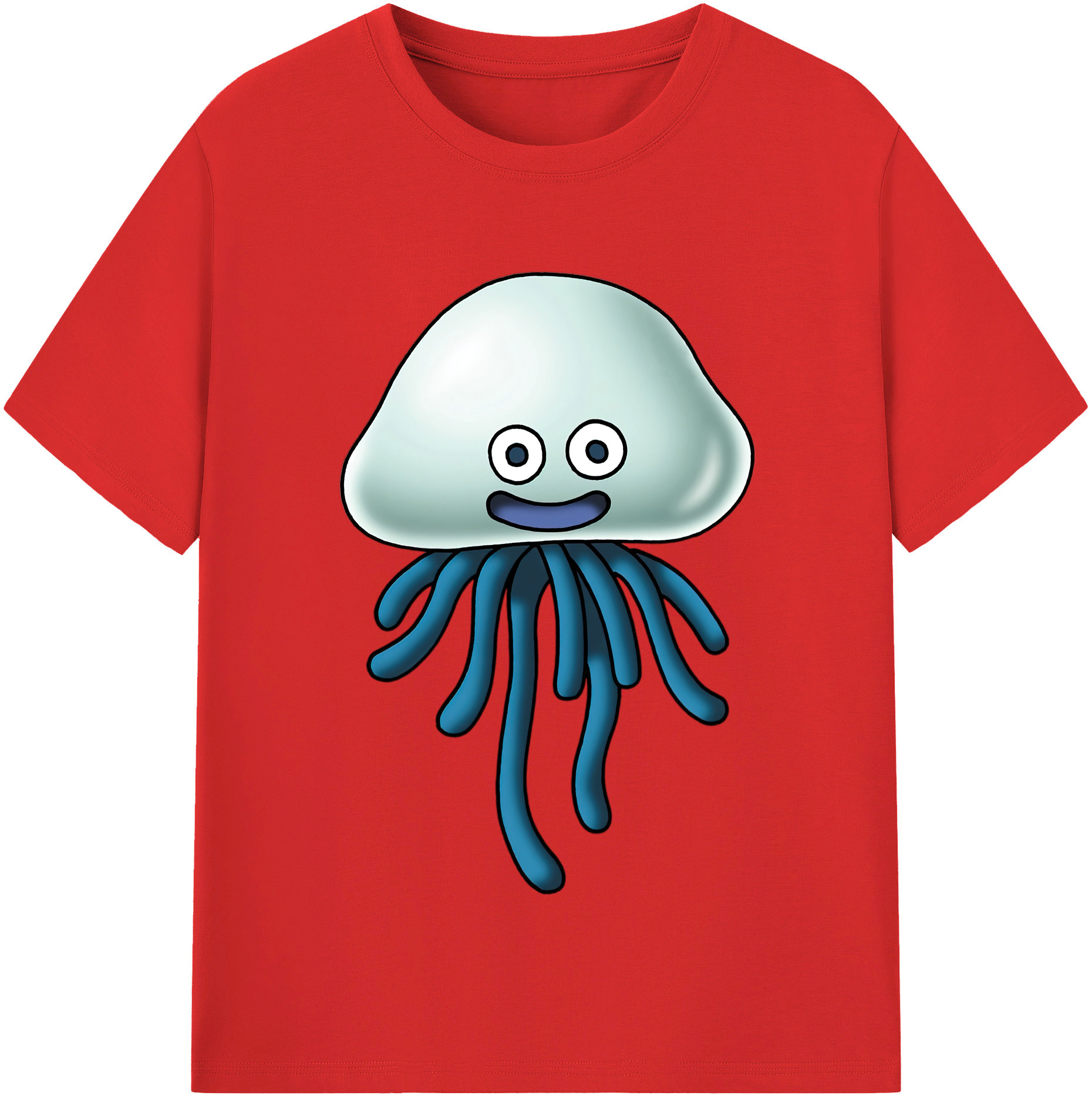 （画像用） ドラゴンクエスト Doragon Kuesuto Dragon Quest レディースカジュアルプリントTシャツ（綿100％）