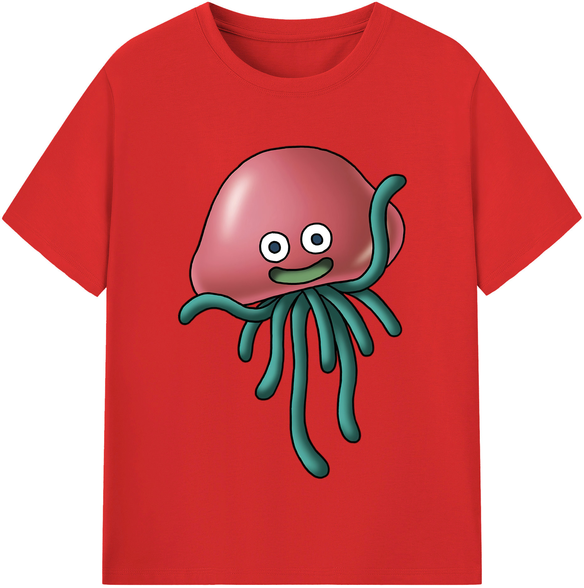 （画像用） ドラゴンクエスト Doragon Kuesuto Dragon Quest レディースカジュアルプリントTシャツ（綿100％）