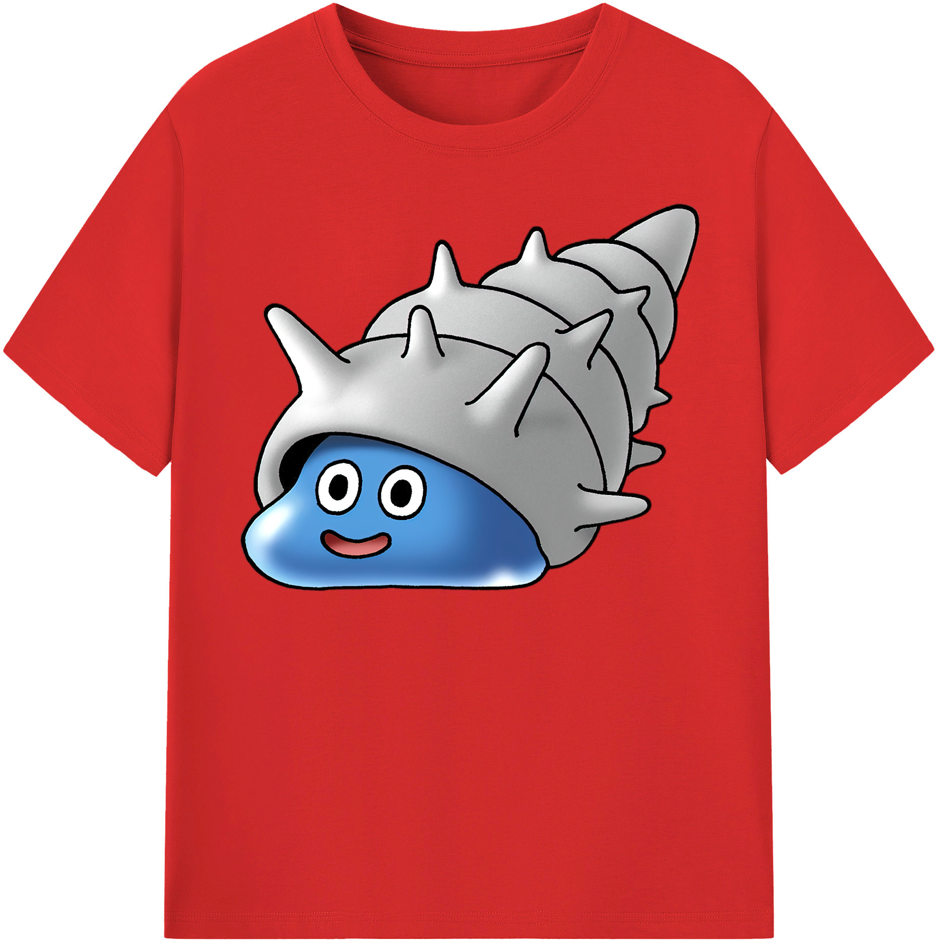 （画像用） ドラゴンクエスト Doragon Kuesuto Dragon Quest レディースカジュアルプリントTシャツ（綿100％）