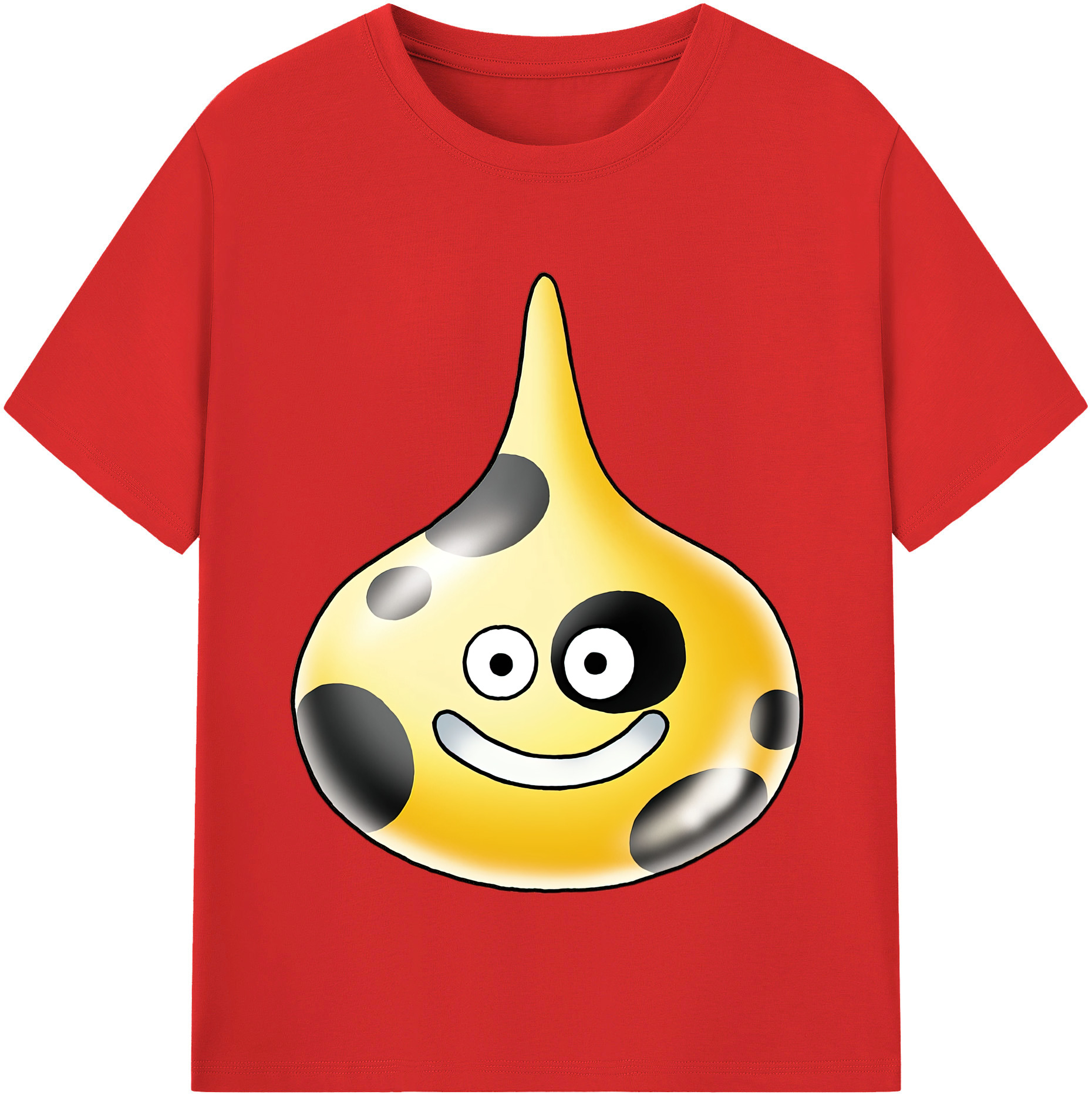 （画像用） ドラゴンクエスト Doragon Kuesuto Dragon Quest レディースカジュアルプリントTシャツ（綿100％）