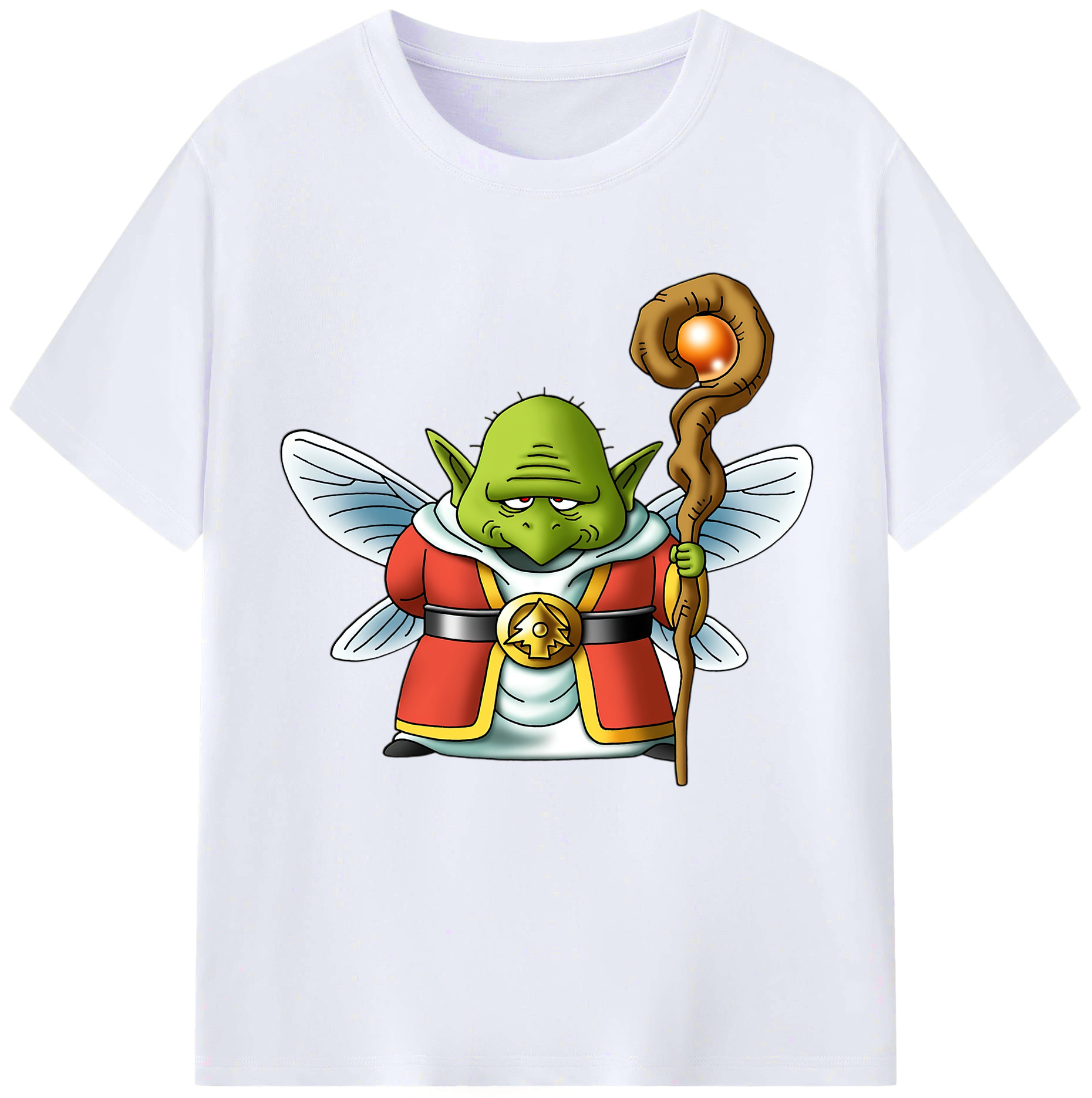 （画像用） ドラゴンクエスト Doragon Kuesuto Dragon Quest レディースカジュアルプリントTシャツ（綿100％）