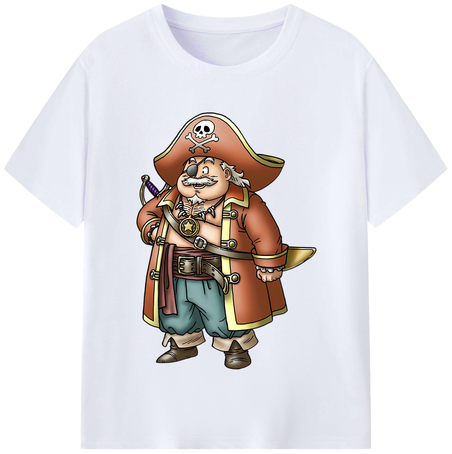 （画像用） ドラゴンクエスト Doragon Kuesuto Dragon Quest レディースカジュアルプリントTシャツ（綿100％）