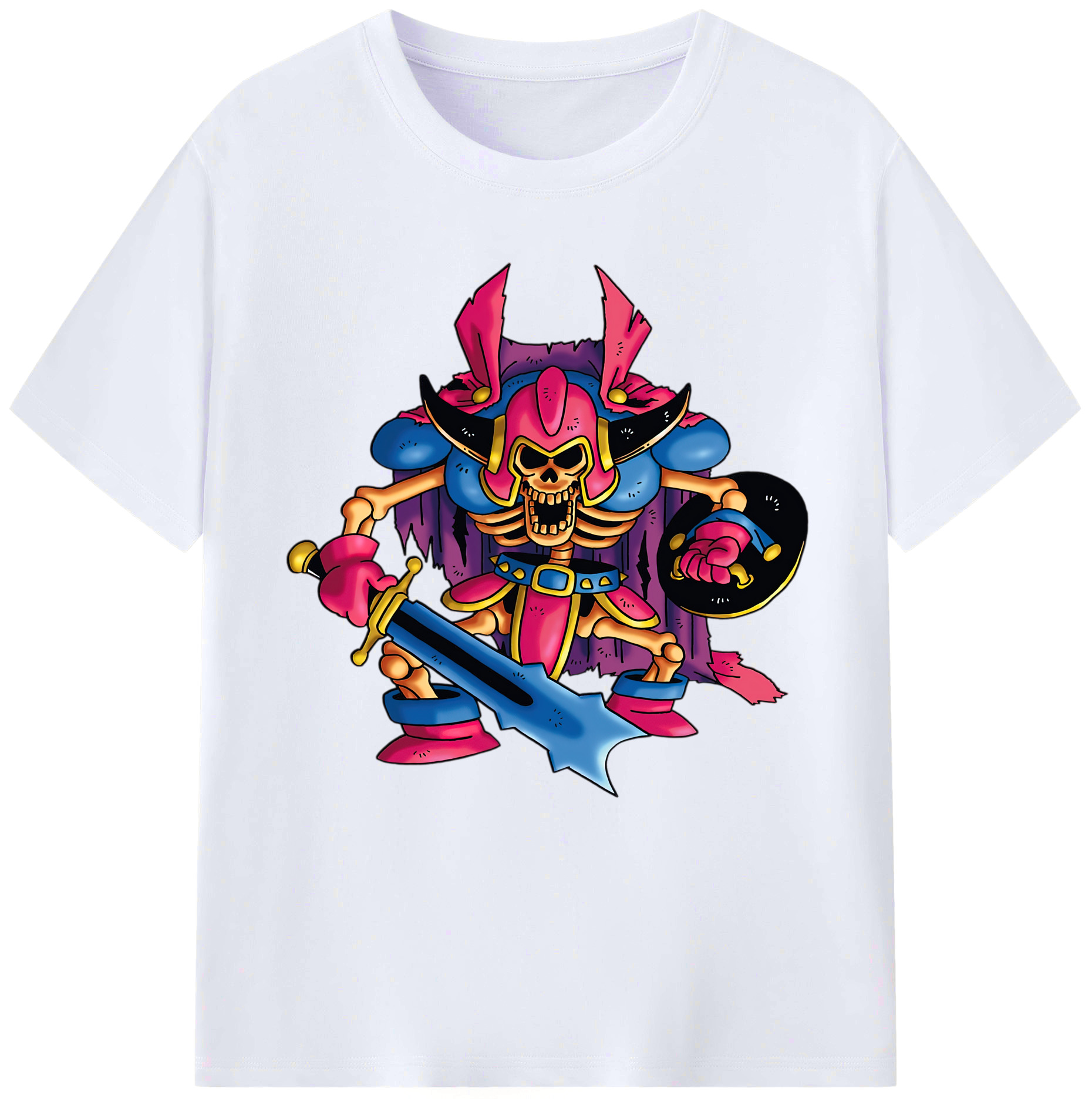 （画像用） ドラゴンクエスト Doragon Kuesuto Dragon Quest レディースカジュアルプリントTシャツ（綿100％）