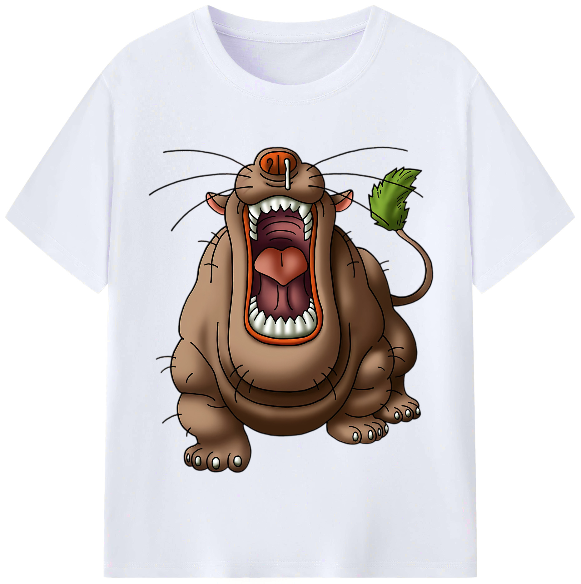（画像用） ドラゴンクエスト Doragon Kuesuto Dragon Quest レディースカジュアルプリントTシャツ（綿100％）