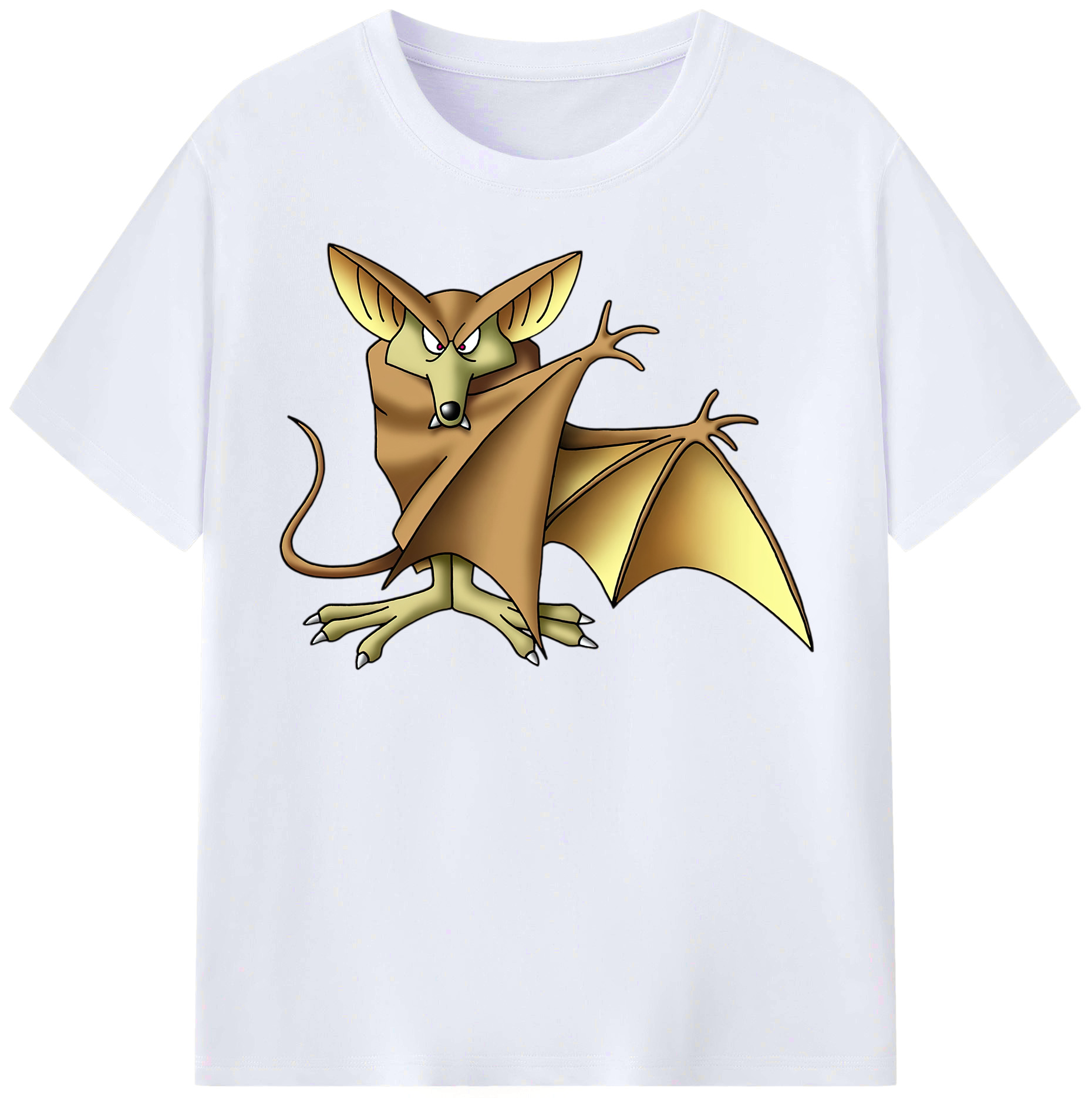 （画像用） ドラゴンクエスト Doragon Kuesuto Dragon Quest レディースカジュアルプリントTシャツ（綿100％）