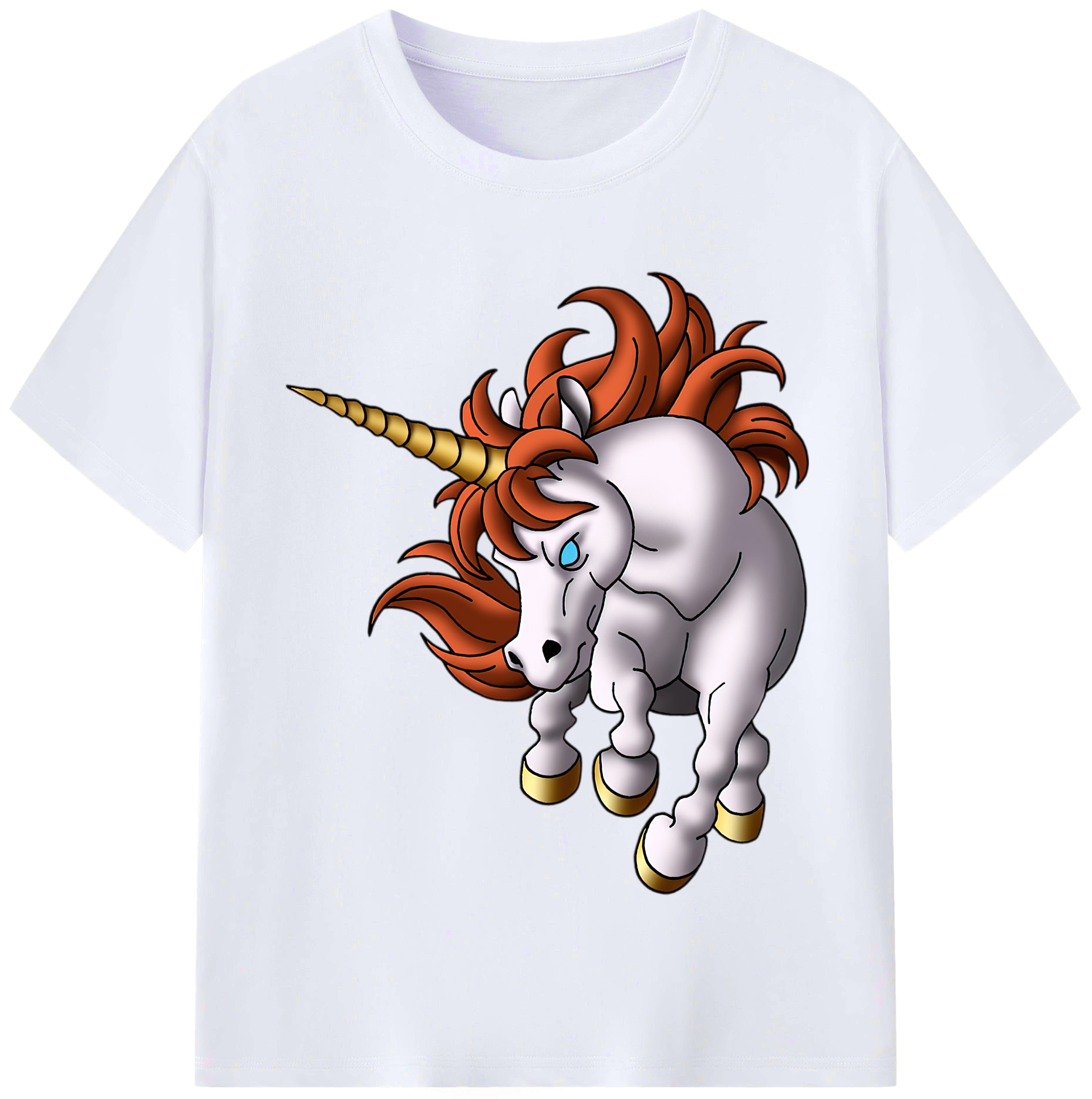 （画像用） ドラゴンクエスト Doragon Kuesuto Dragon Quest レディースカジュアルプリントTシャツ（綿100％）