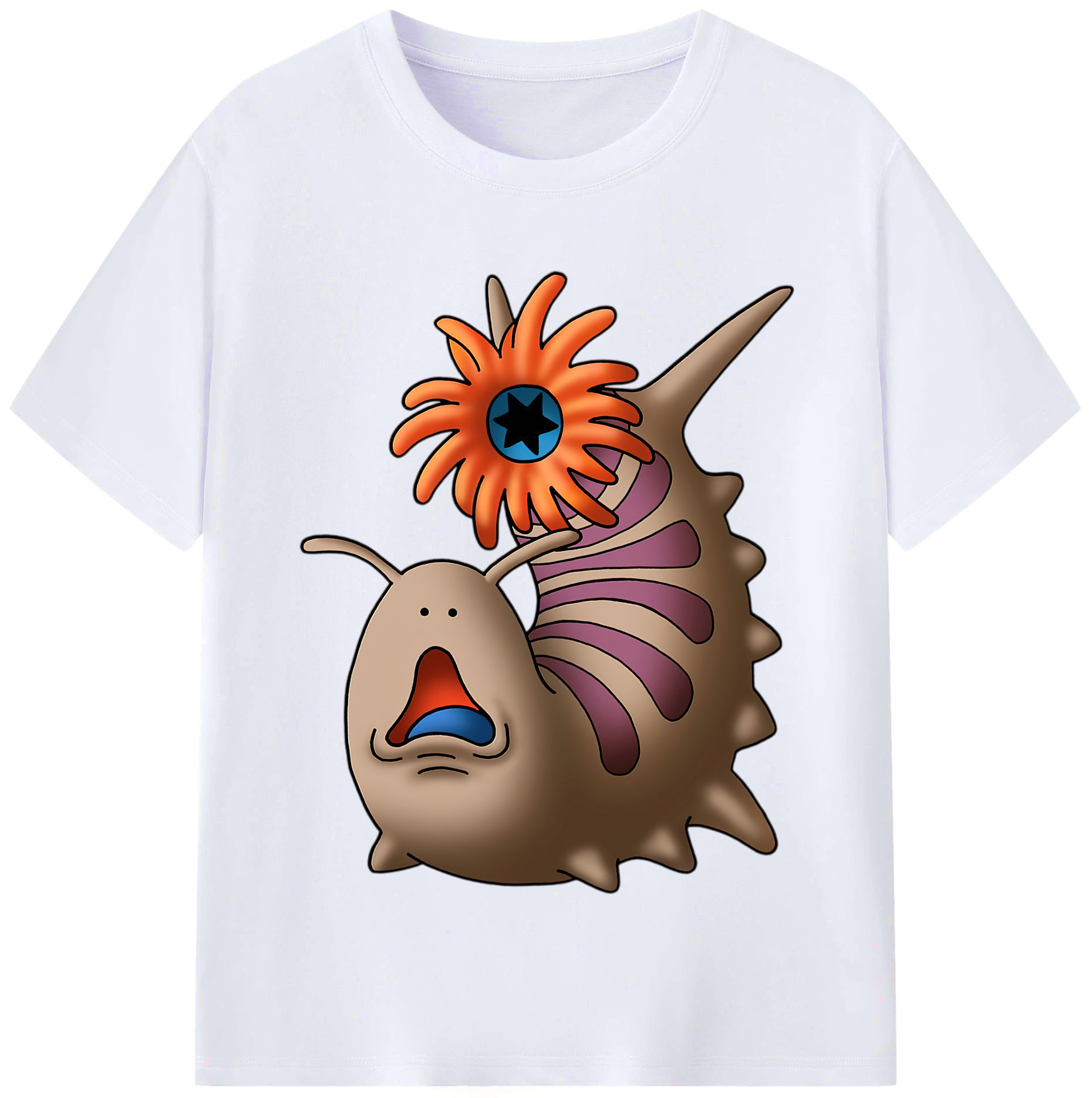 （画像用） ドラゴンクエスト Doragon Kuesuto Dragon Quest レディースカジュアルプリントTシャツ（綿100％）