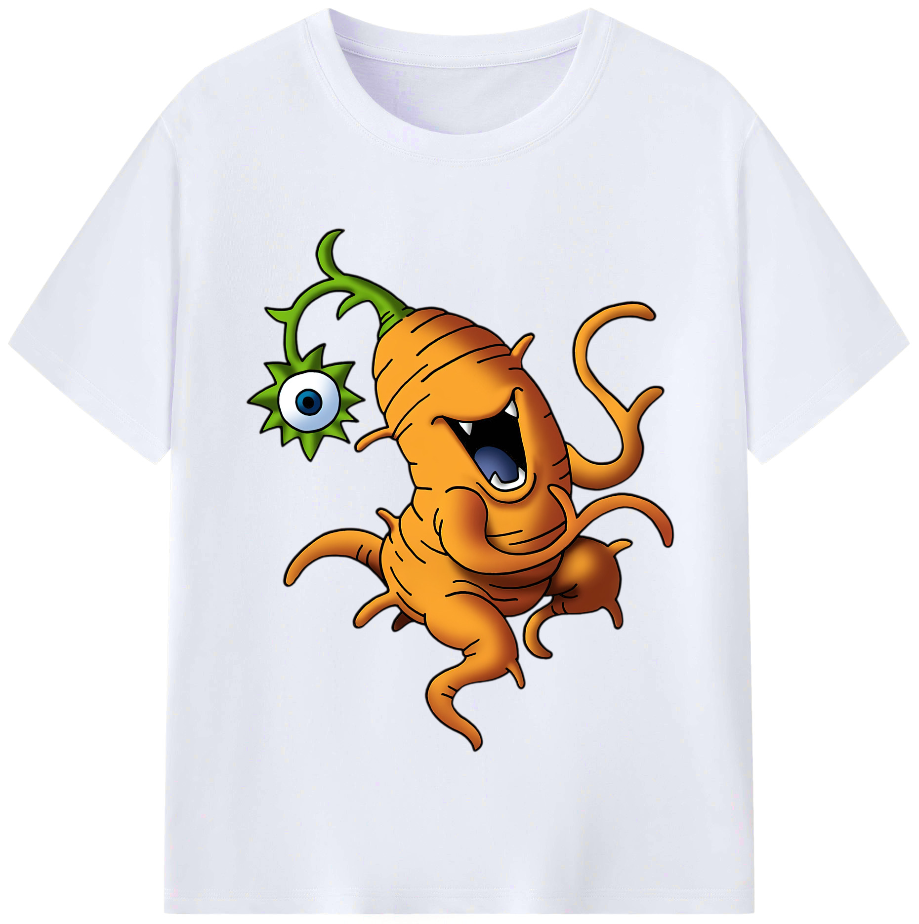 （画像用） ドラゴンクエスト Doragon Kuesuto Dragon Quest レディースカジュアルプリントTシャツ（綿100％）