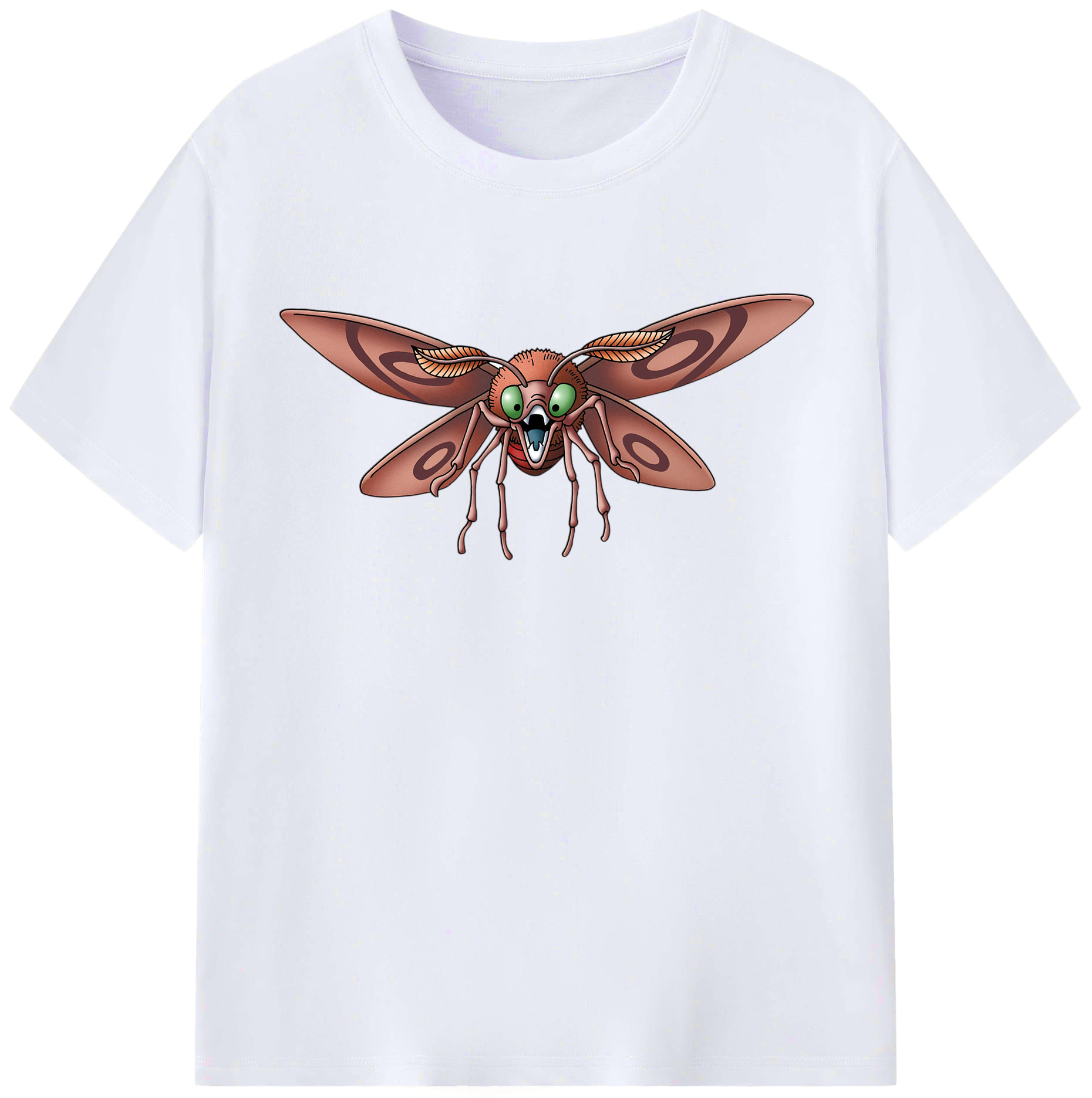（画像用） ドラゴンクエスト Doragon Kuesuto Dragon Quest レディースカジュアルプリントTシャツ（綿100％）