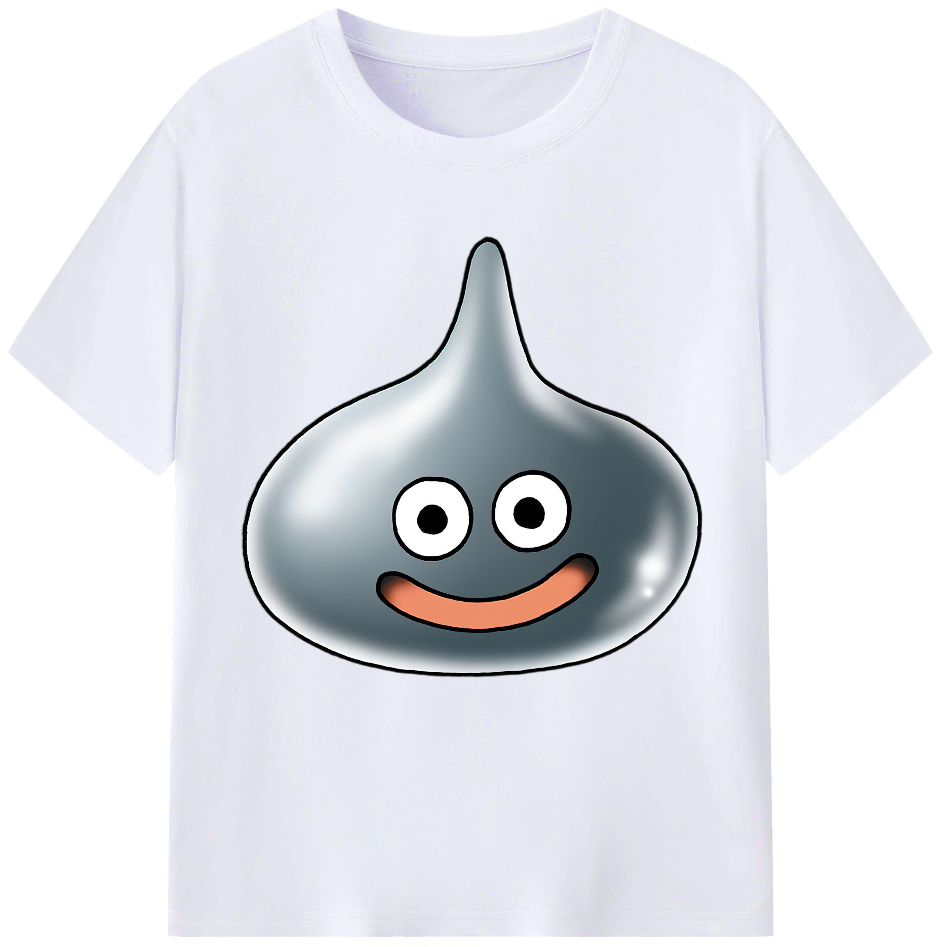 （画像用） ドラゴンクエスト Doragon Kuesuto Dragon Quest レディースカジュアルプリントTシャツ（綿100％）