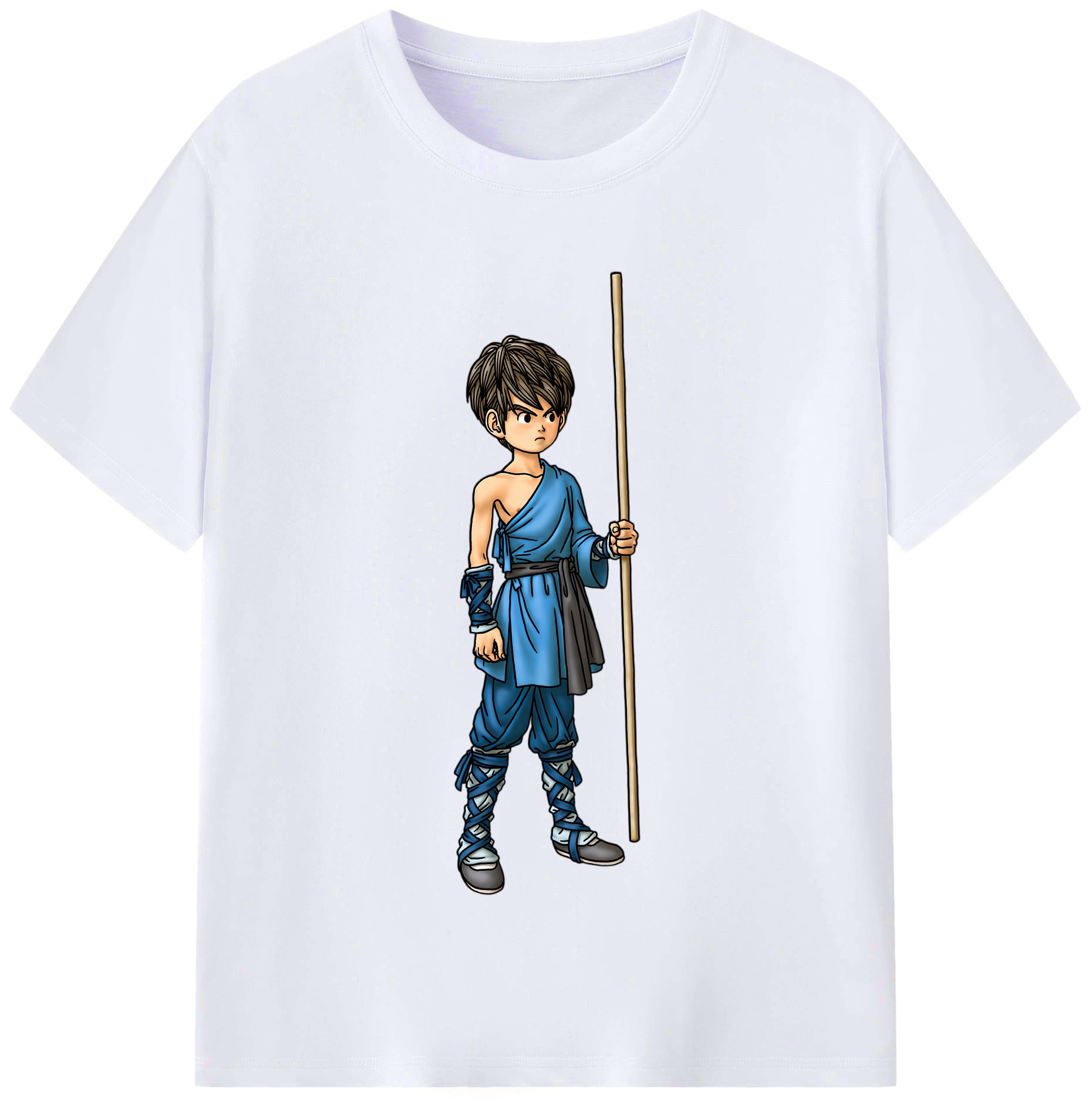 （画像用） ドラゴンクエスト Doragon Kuesuto Dragon Quest レディースカジュアルプリントTシャツ（綿100％）