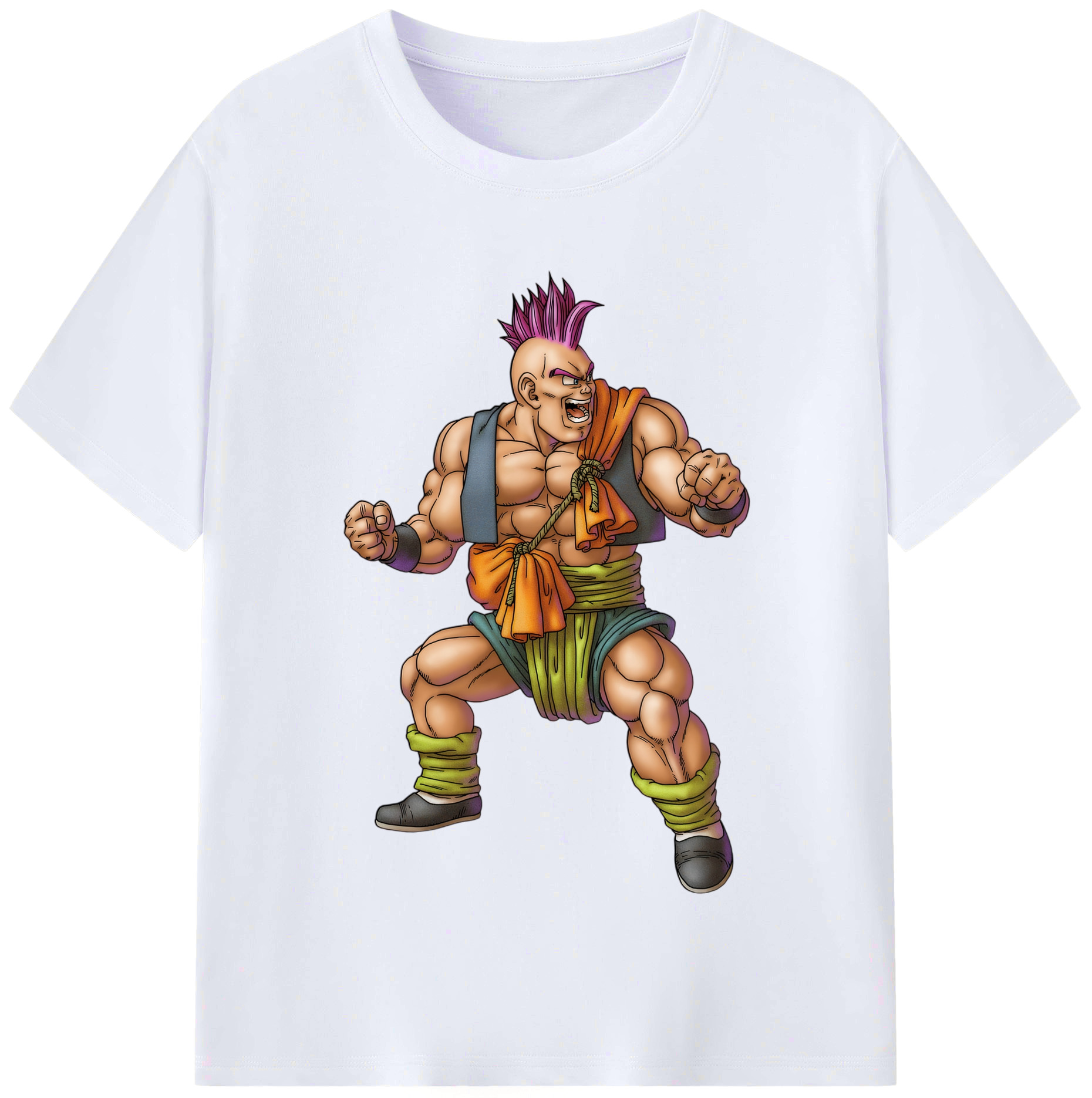 （画像用） ドラゴンクエスト Doragon Kuesuto Dragon Quest レディースカジュアルプリントTシャツ（綿100％）