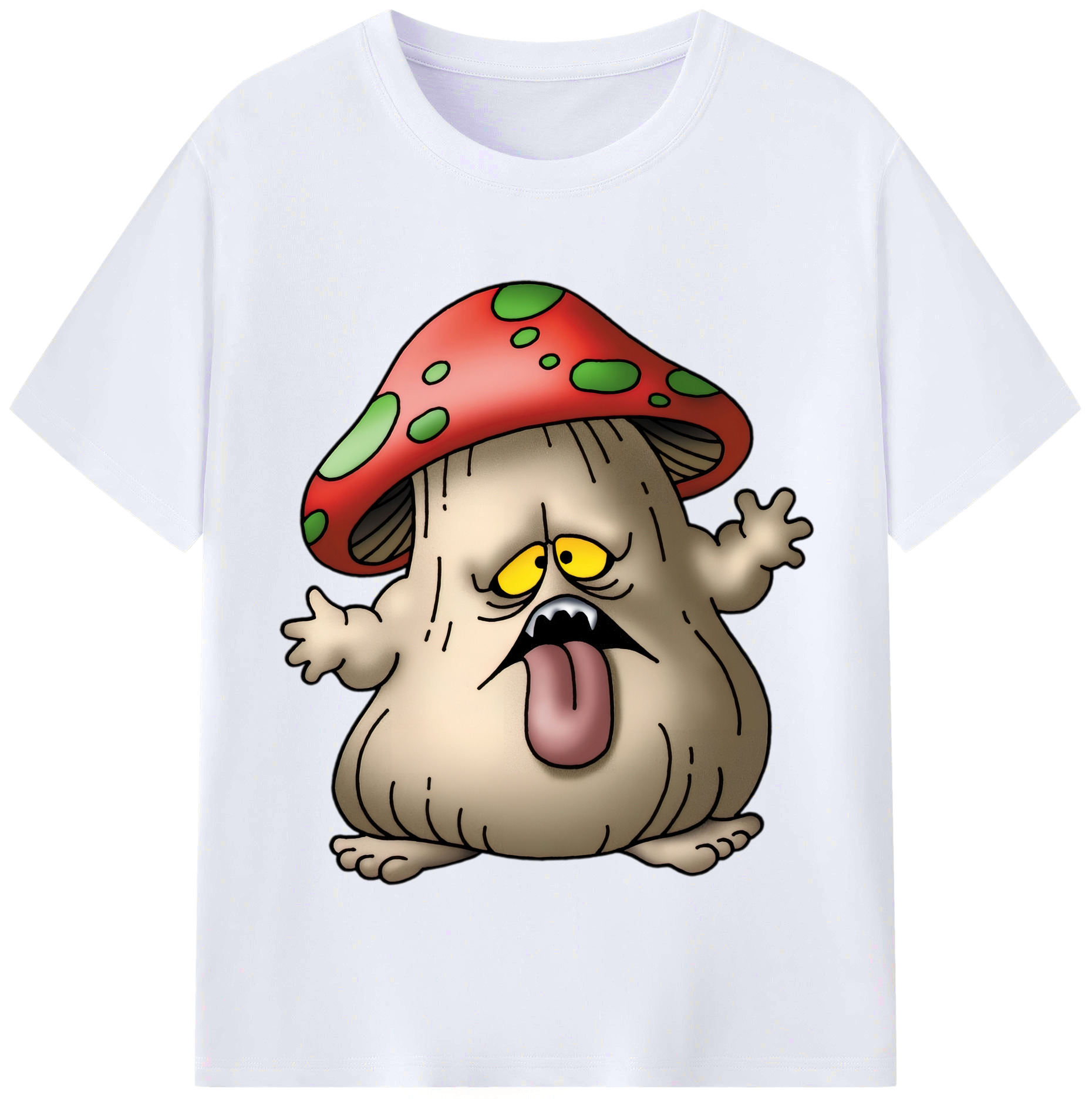 （画像用） ドラゴンクエスト Doragon Kuesuto Dragon Quest レディースカジュアルプリントTシャツ（綿100％）