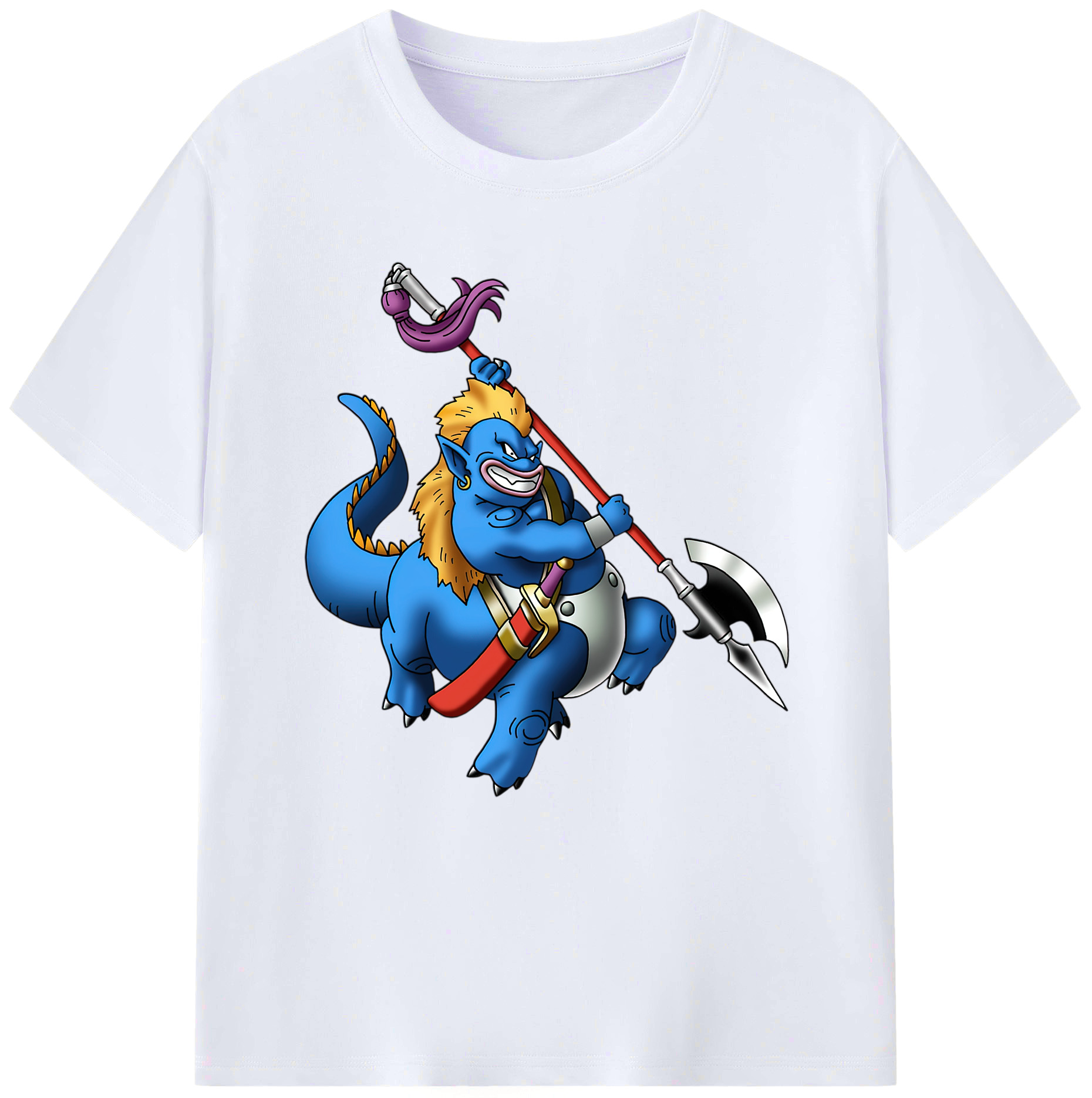 （画像用） ドラゴンクエスト Doragon Kuesuto Dragon Quest レディースカジュアルプリントTシャツ（綿100％）