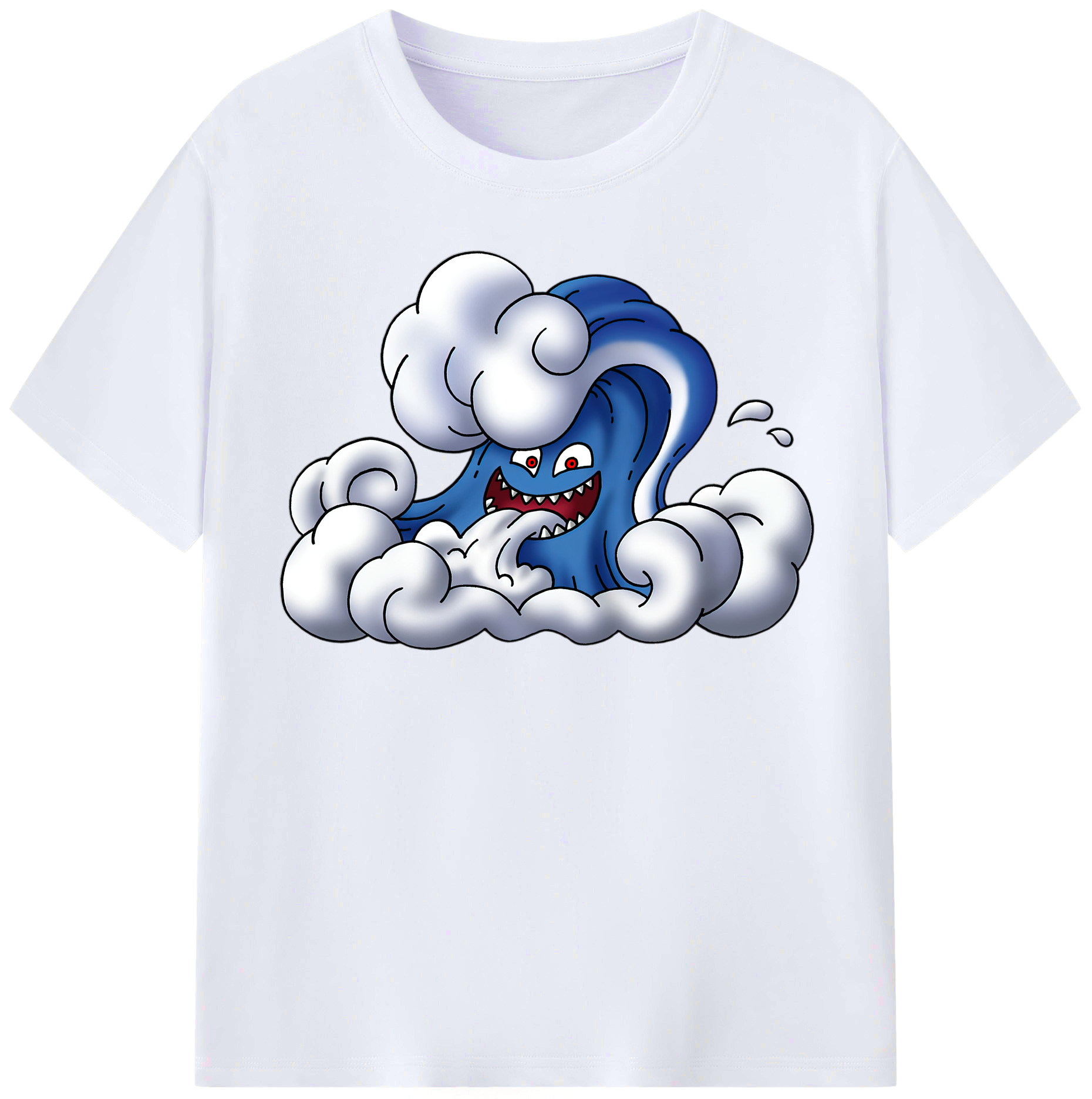 （画像用） ドラゴンクエスト Doragon Kuesuto Dragon Quest レディースカジュアルプリントTシャツ（綿100％）