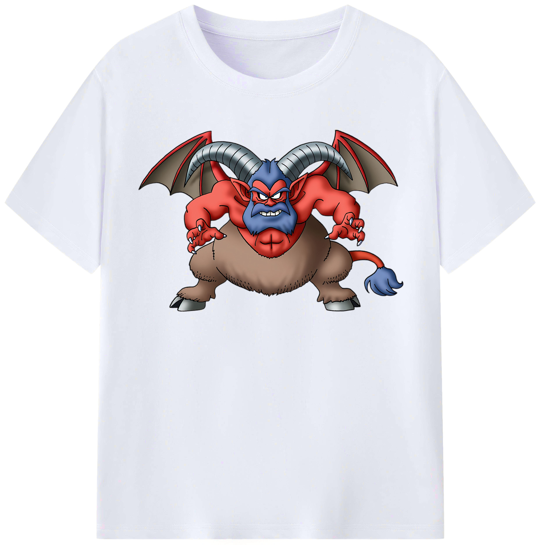 （画像用） ドラゴンクエスト Doragon Kuesuto Dragon Quest レディースカジュアルプリントTシャツ（綿100％）